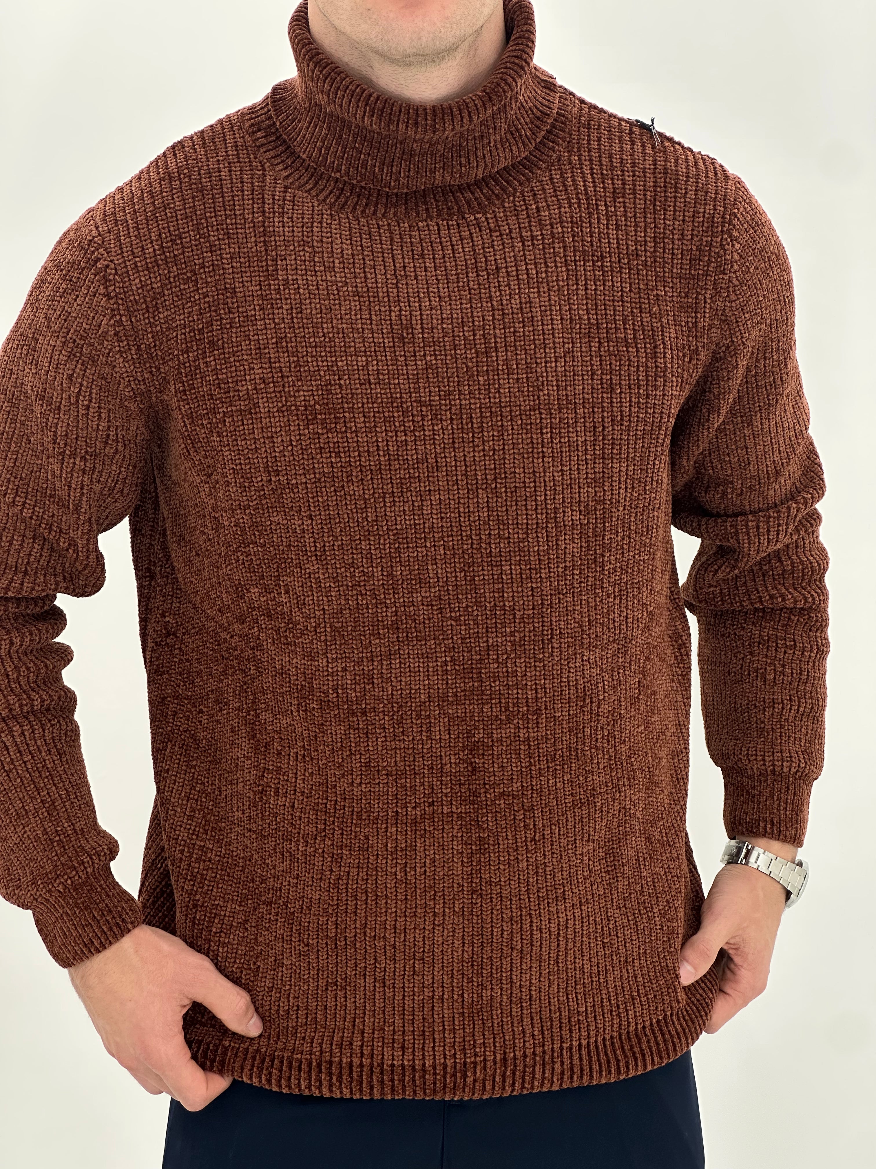 DOLCEVITA EFFETTO CINIGLIA BK8031 COL.MARRONE