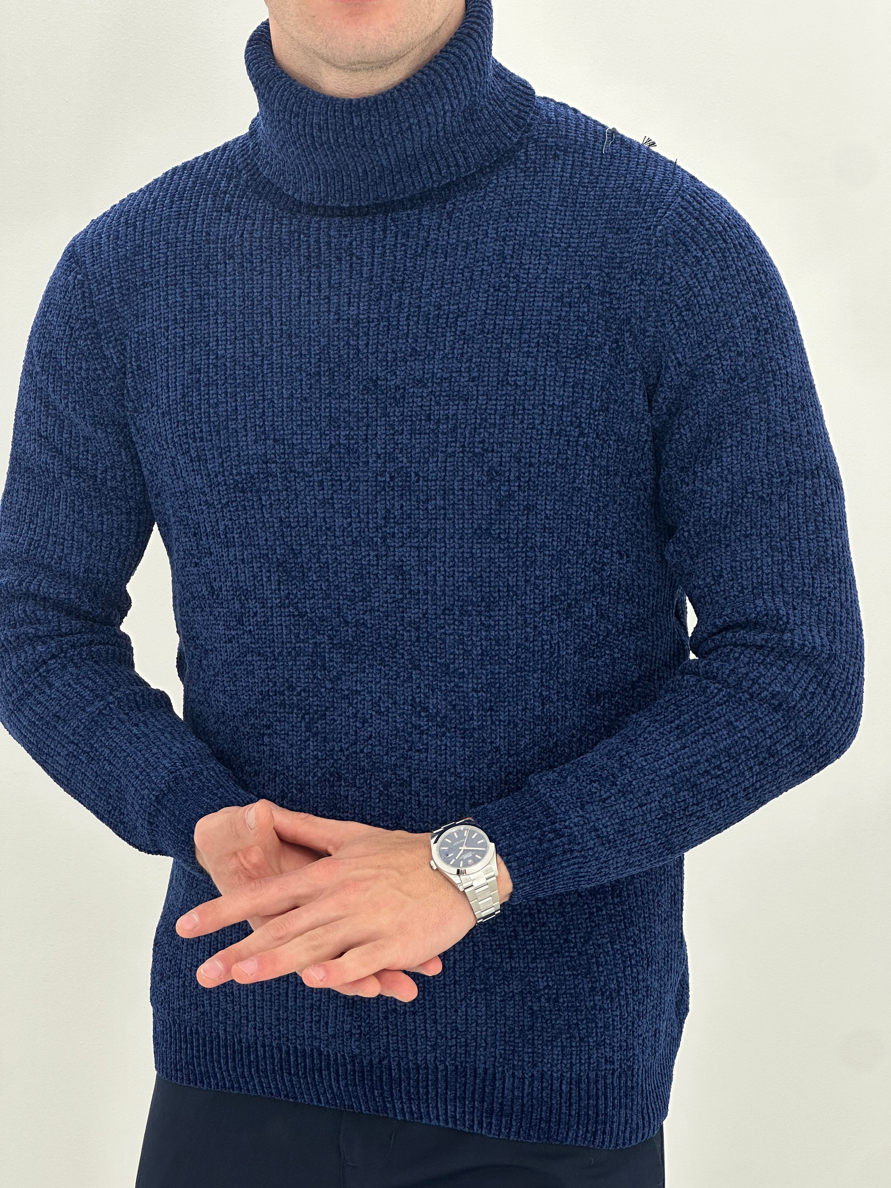 DOLCEVITA EFFETTO CINIGLIA BK8031 COL.BLU