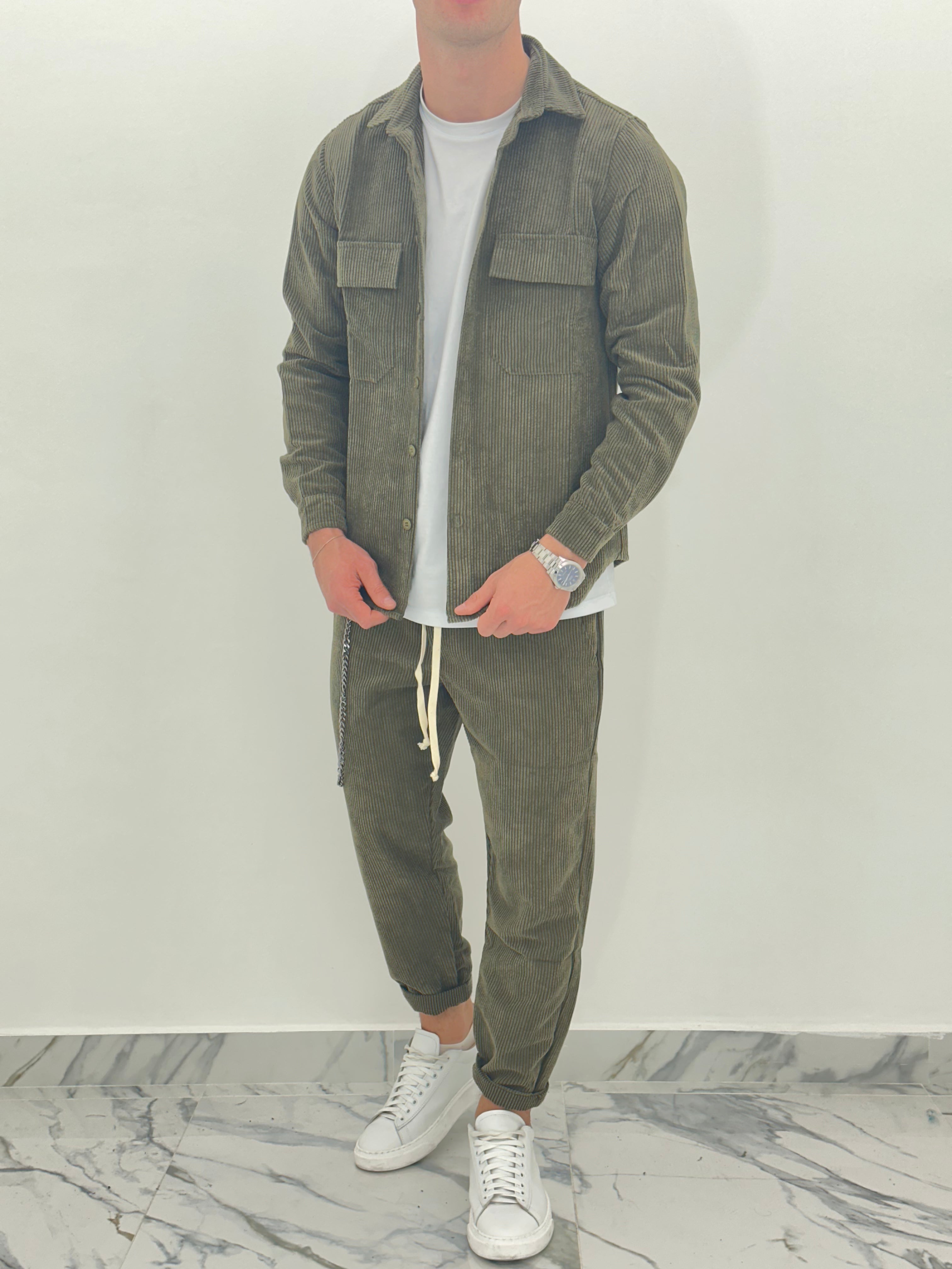 COMPLETO NIZZA - col.VERDE MILITARE