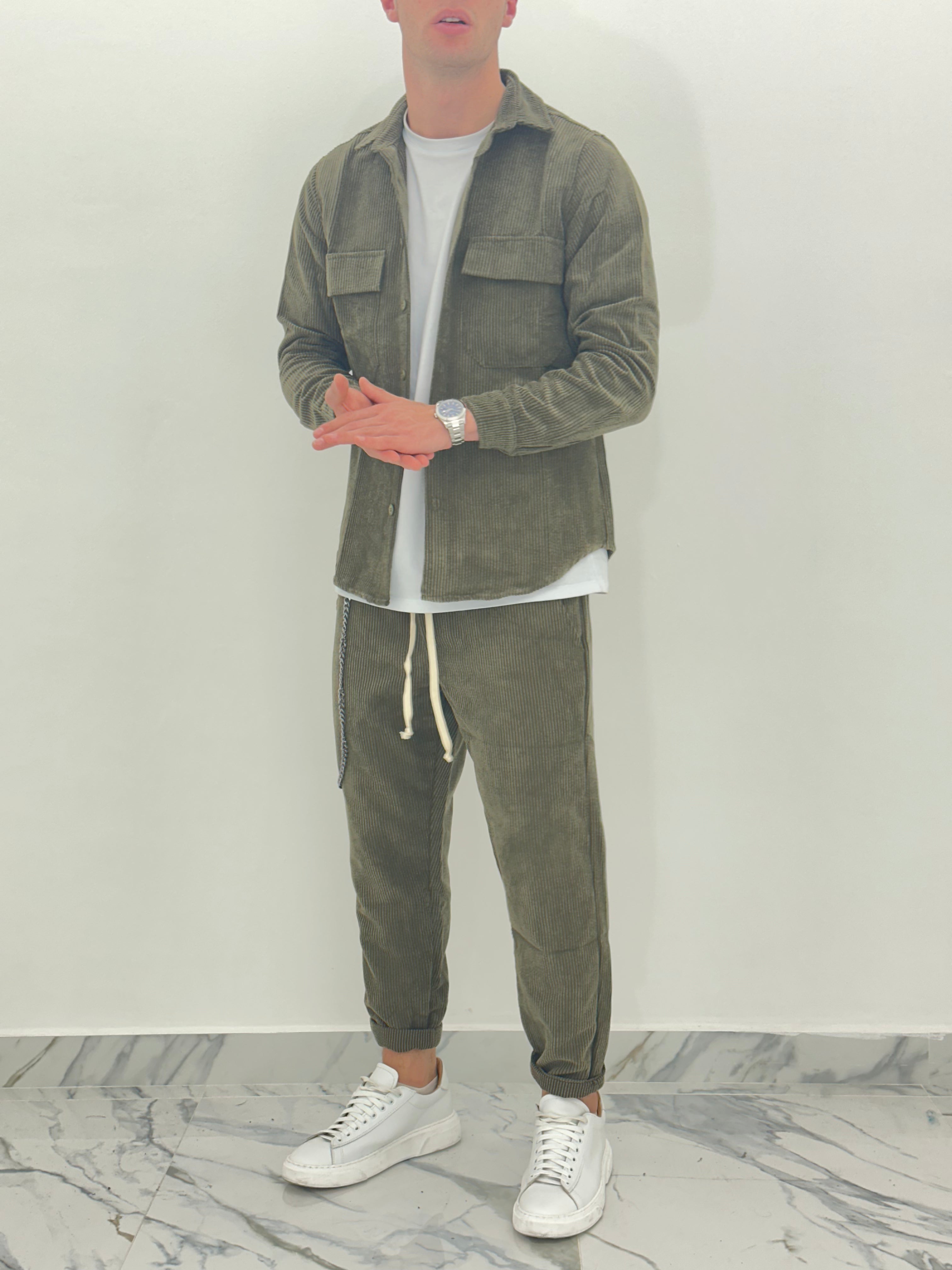 COMPLETO NIZZA - col.VERDE MILITARE