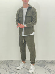 COMPLETO NIZZA - col.VERDE MILITARE