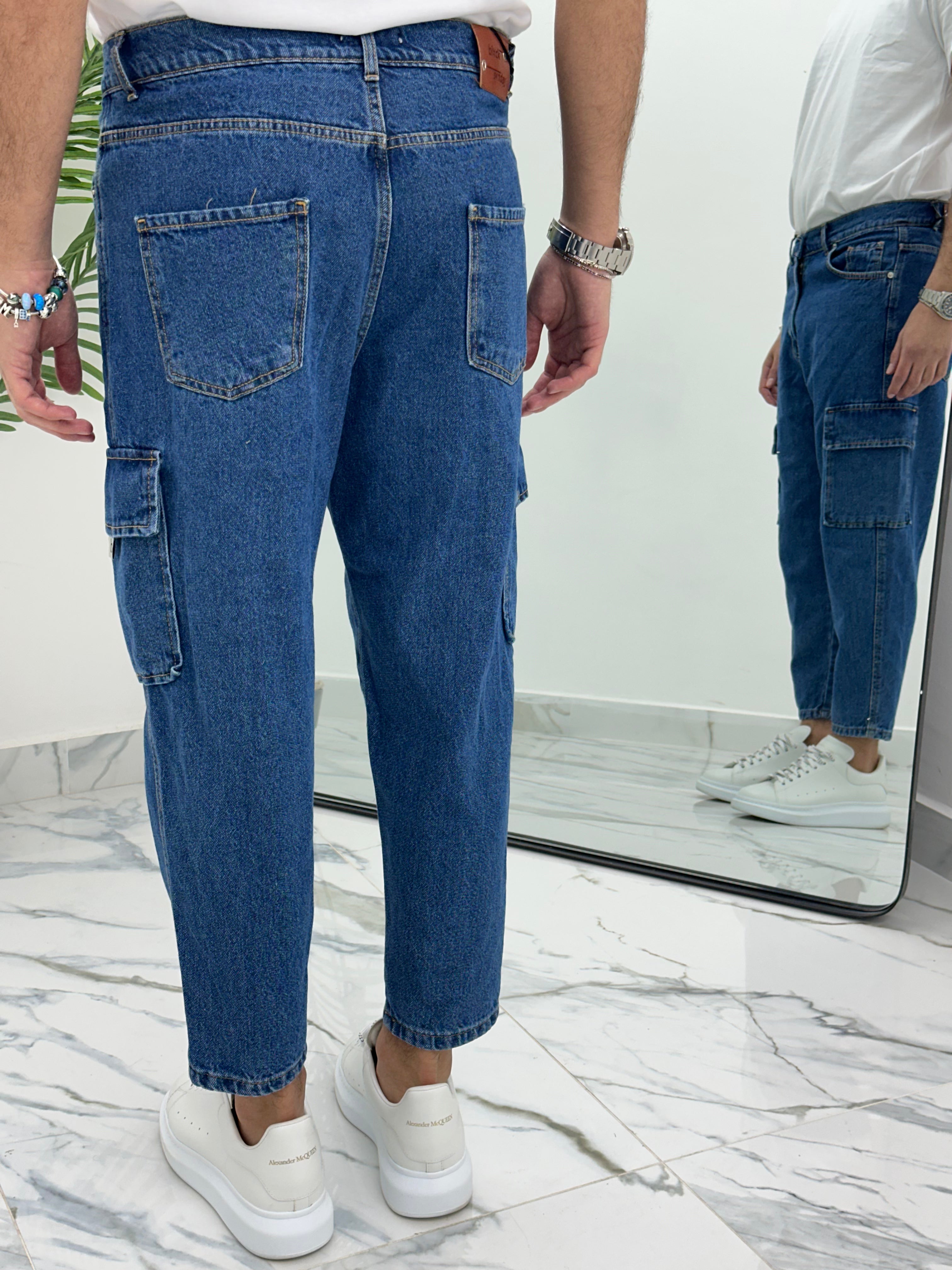 JEANS CARROT FIT DENIM