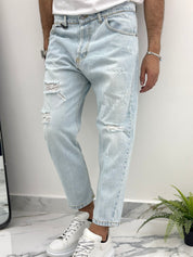 JEANS LOOSE FIT ROTTURE DENIM