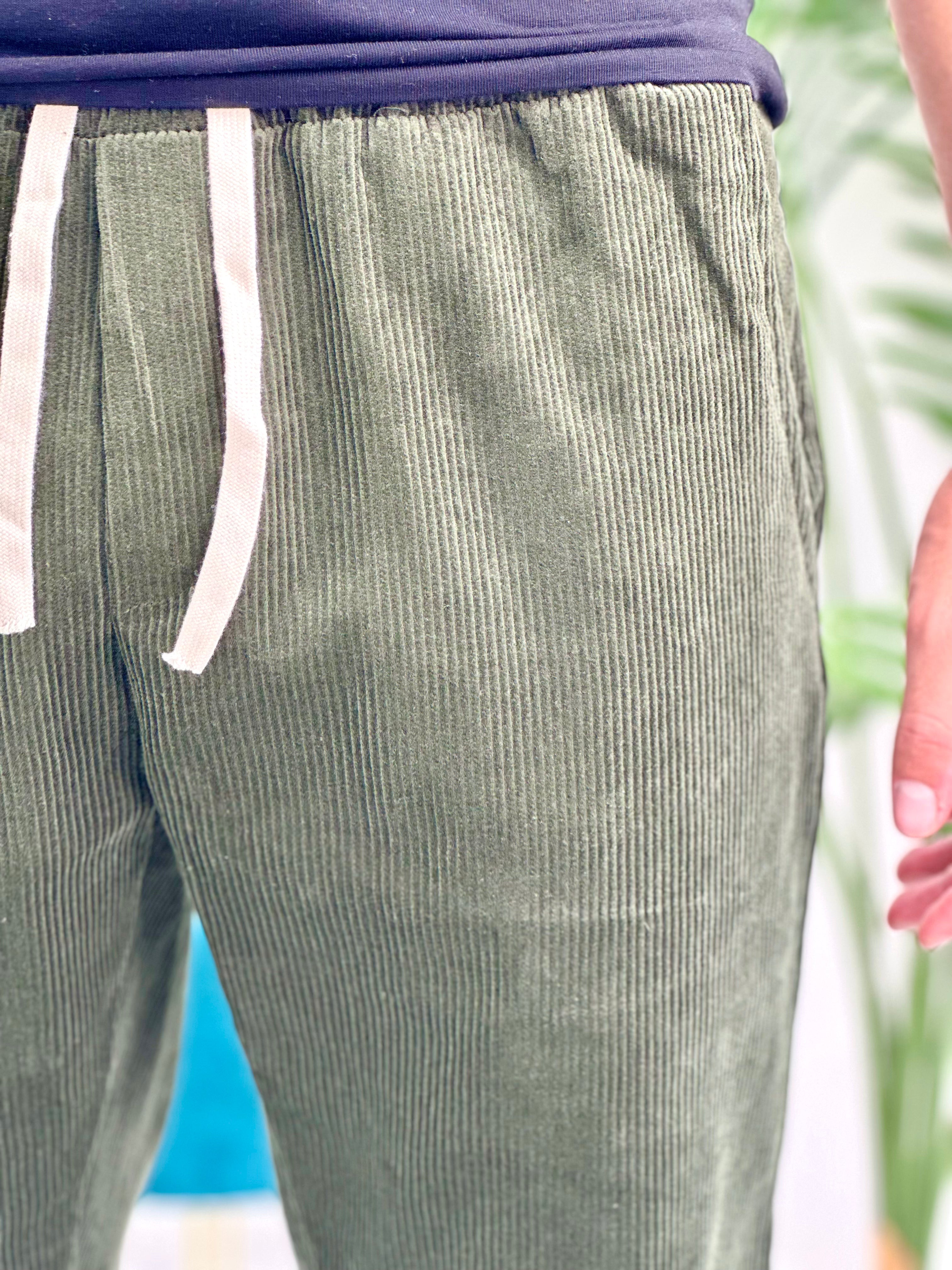 PANTALONE BAGGY IN VELLUTO