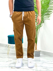 PANTALONE BAGGY IN VELLUTO