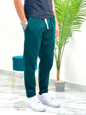 PANTALONE BAGGY IN VELLUTO