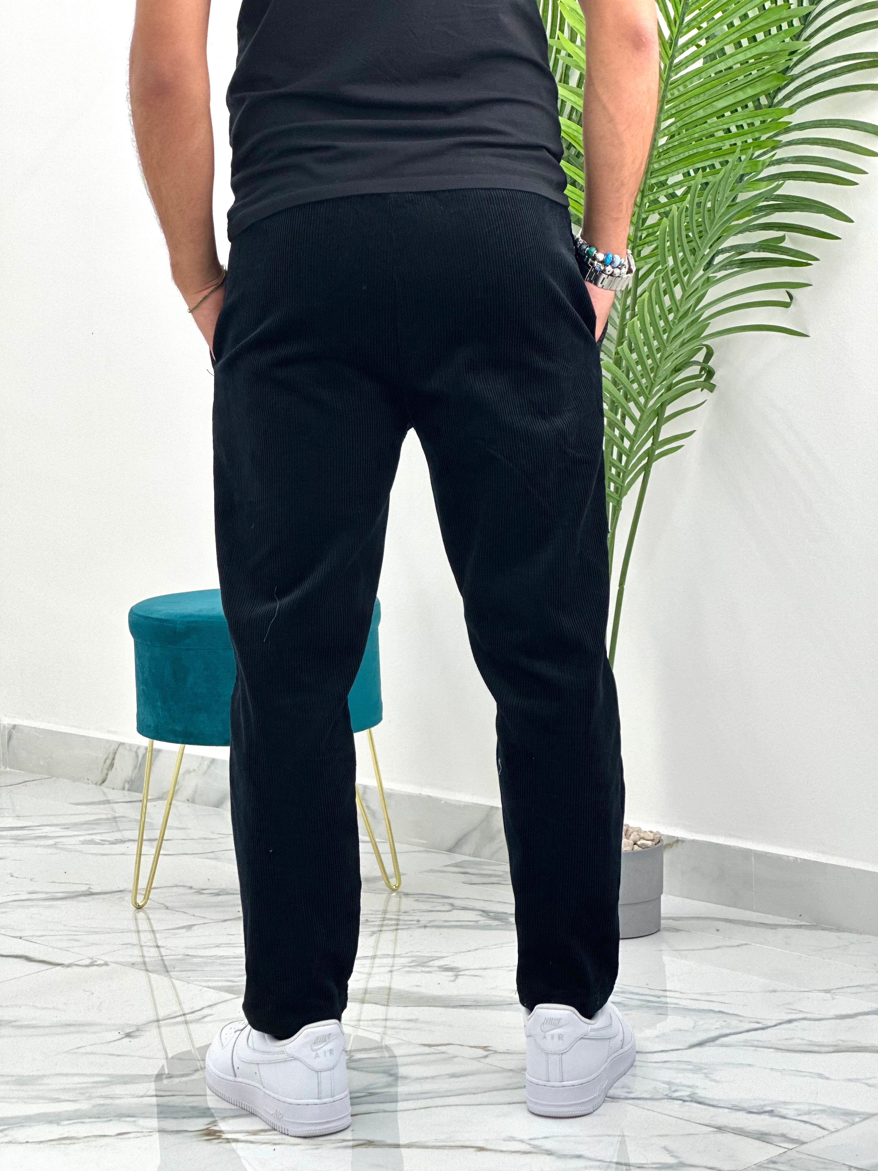PANTALONE BAGGY IN VELLUTO