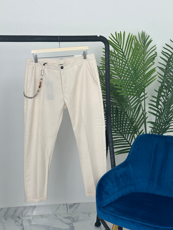 PANTALONI MONTECARLO col.BIANCO