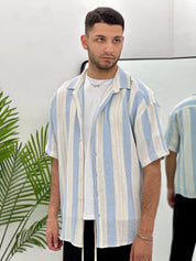 CAMICIA CAPRI C50 IN COTONE col.CELESTE