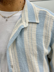 CAMICIA CAPRI C50 IN COTONE col.CELESTE