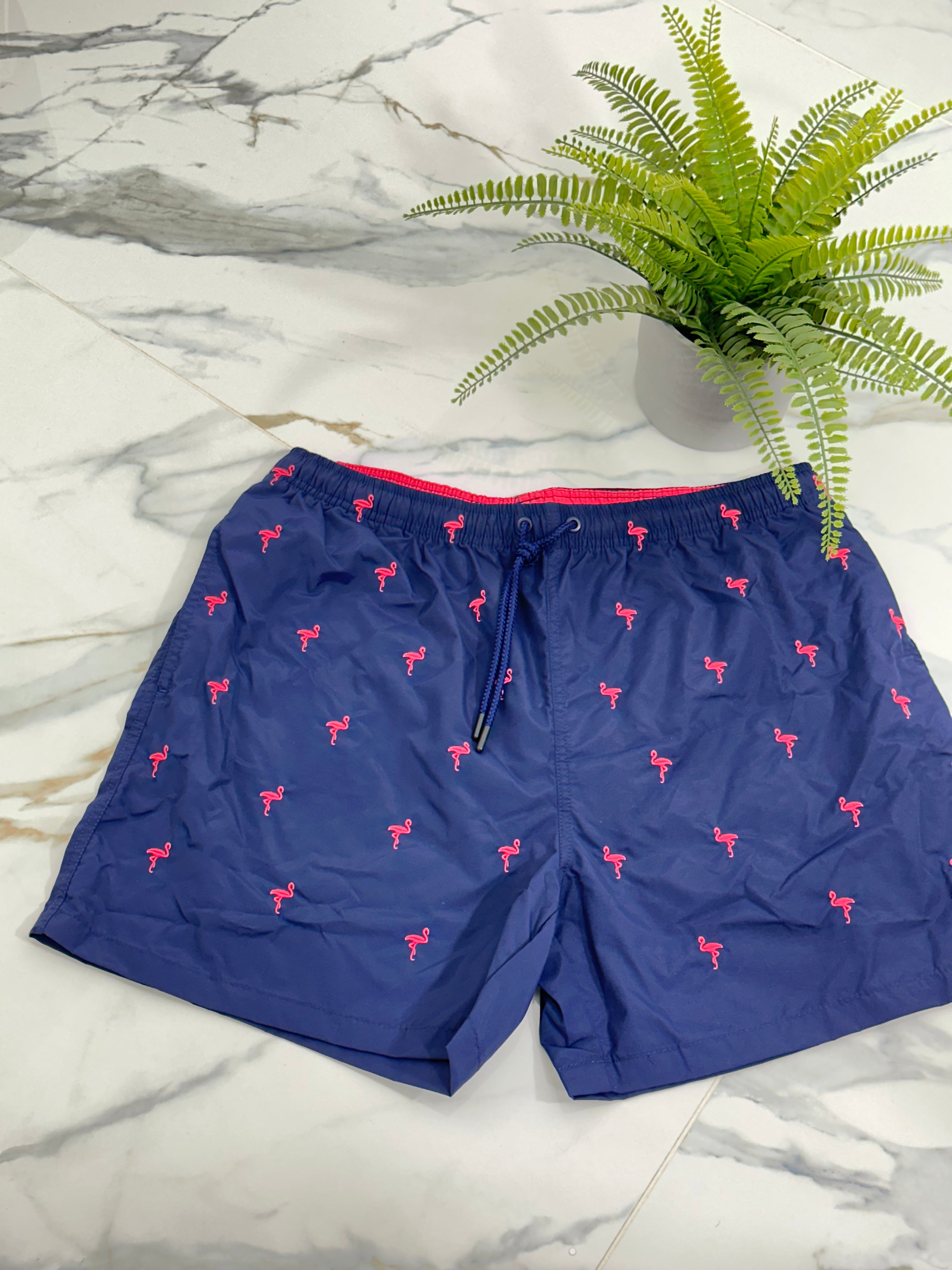 COSTUME FENICOTTERI col.BLU/ROSA