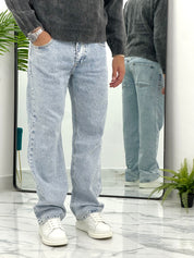 JEANS BAGGY CHIARO