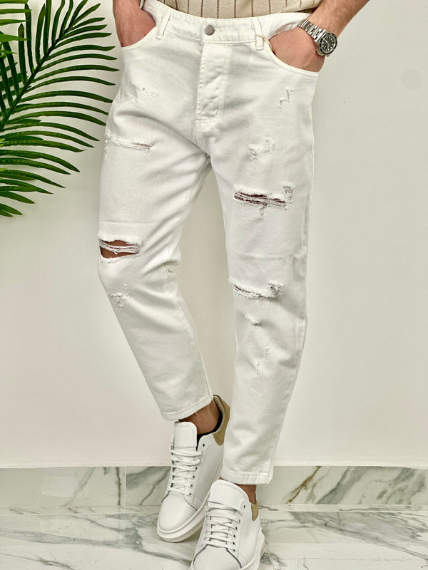 PANTALONE FIRENZE CR2379 COL.BIANCO