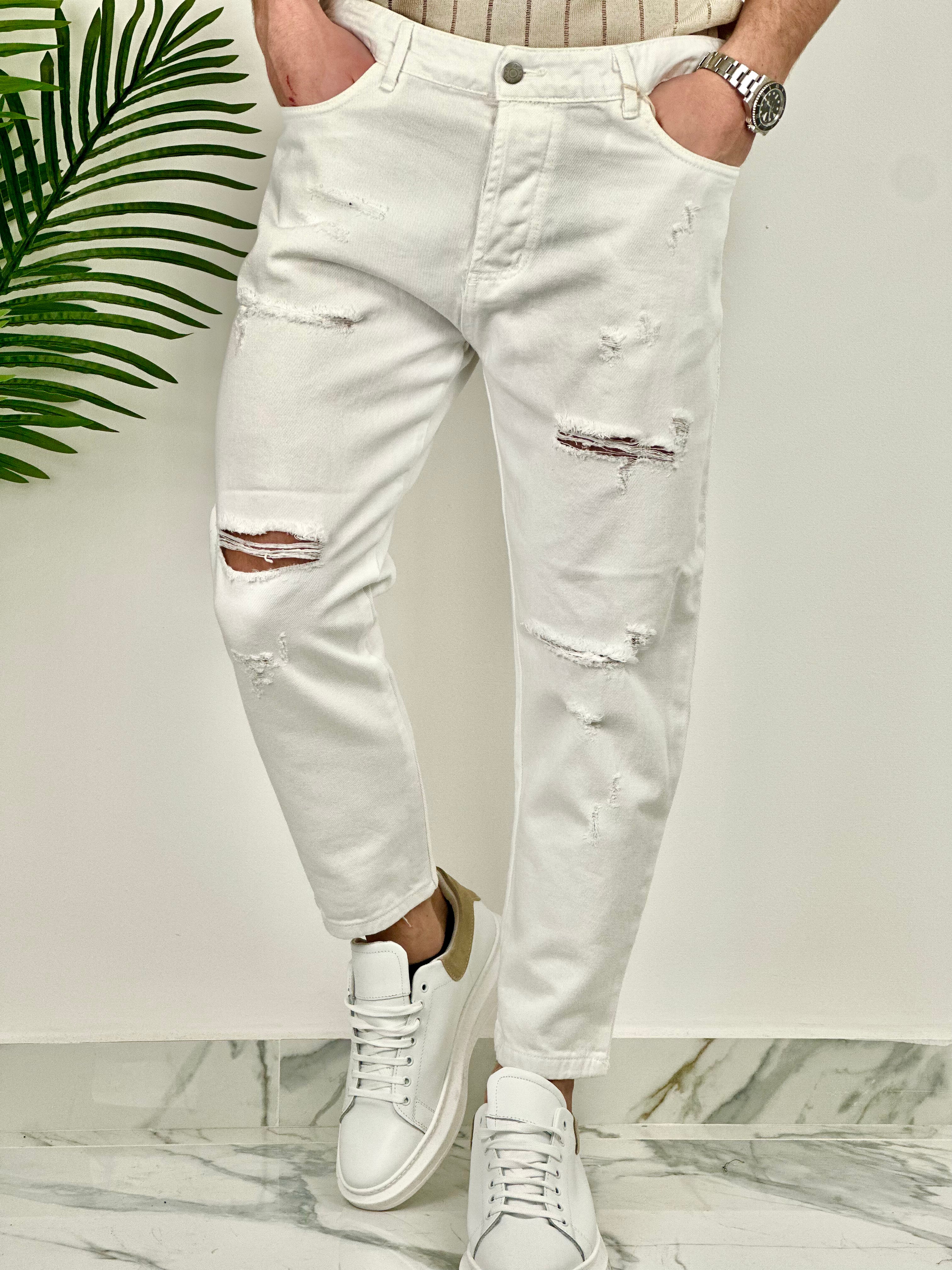 PANTALONE FIRENZE CR2379 COL.BIANCO