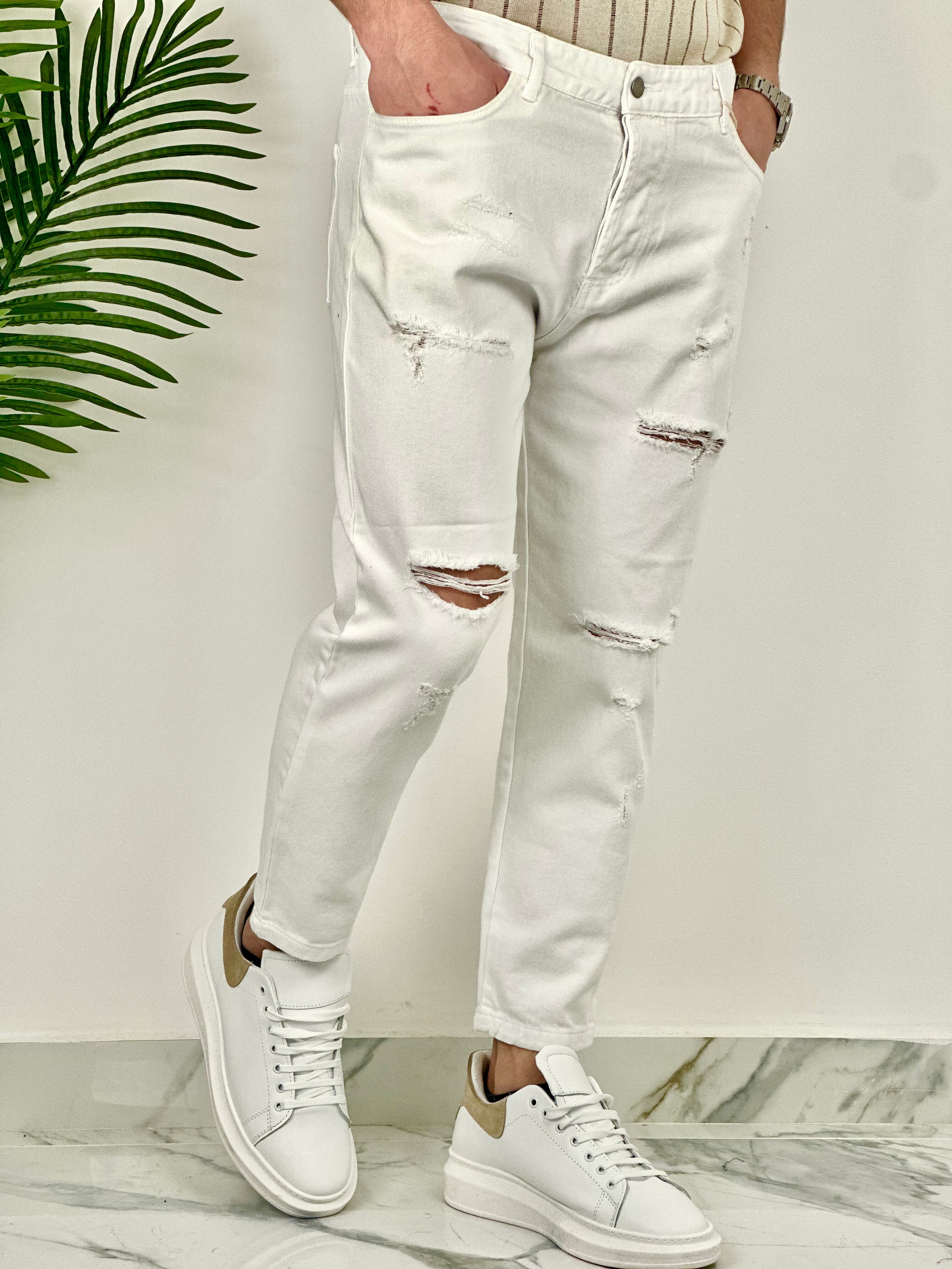 PANTALONE FIRENZE CR2379 COL.BIANCO