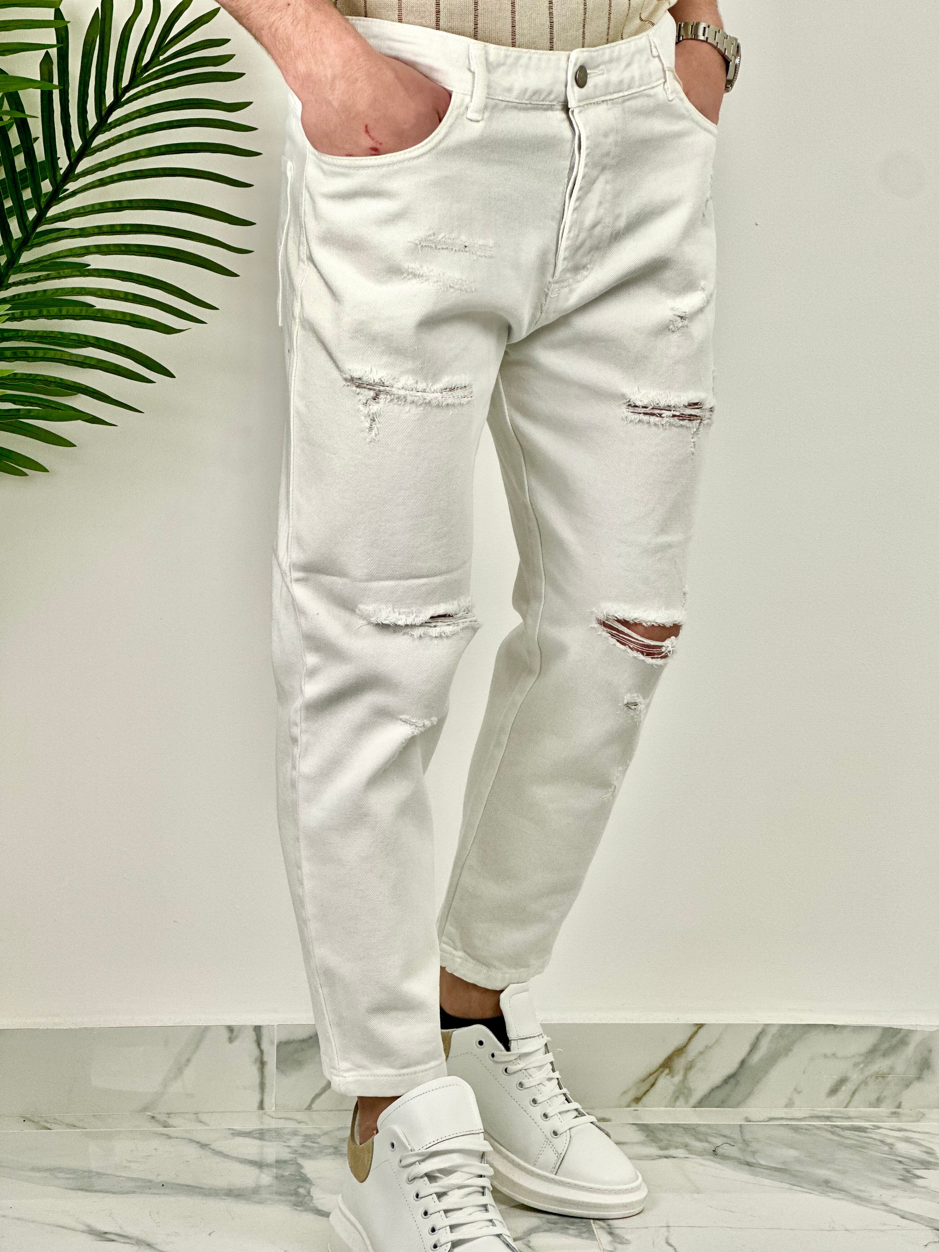 PANTALONE FIRENZE CR2379 COL.BIANCO
