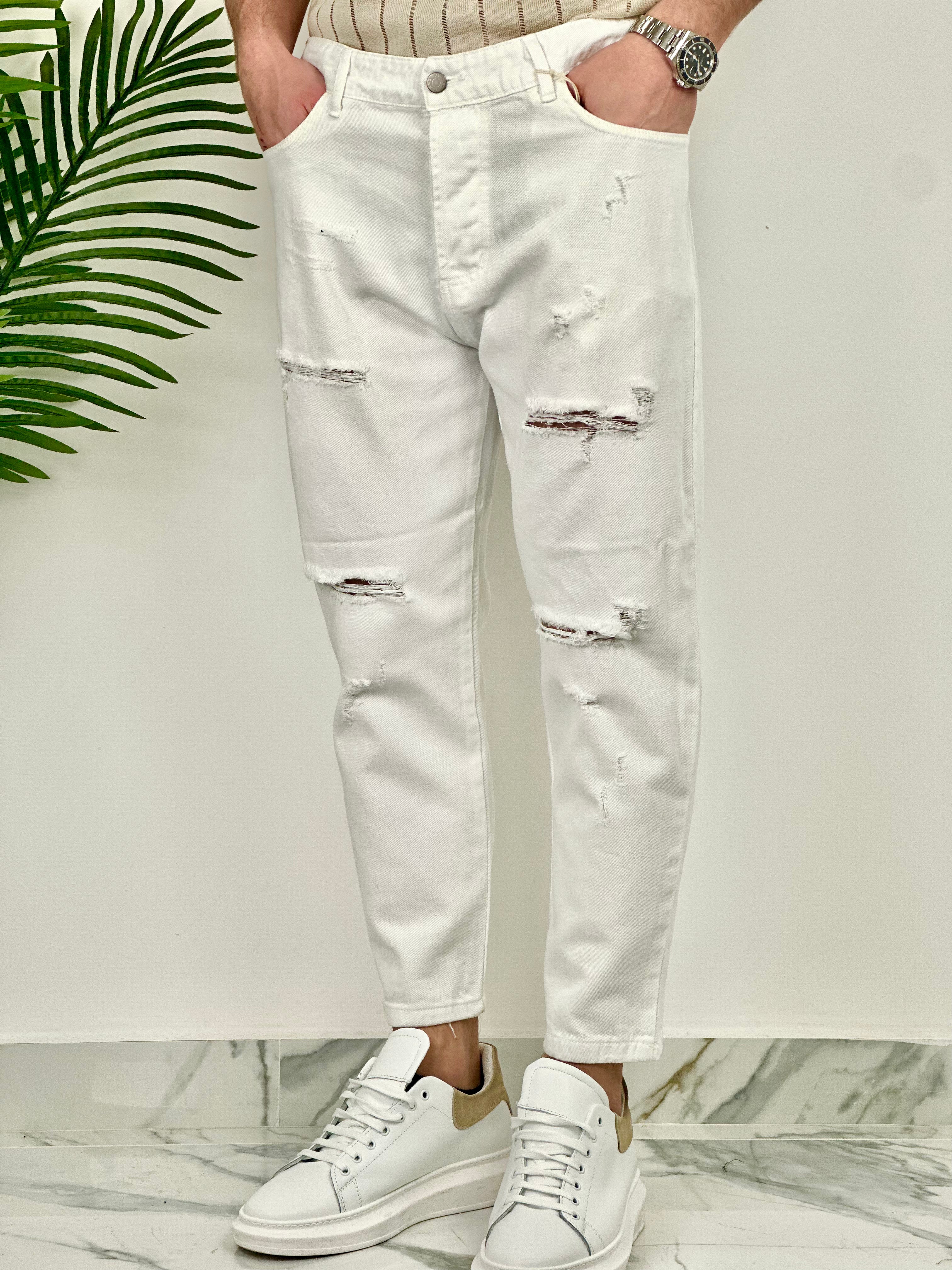 PANTALONE FIRENZE CR2379 COL.BIANCO