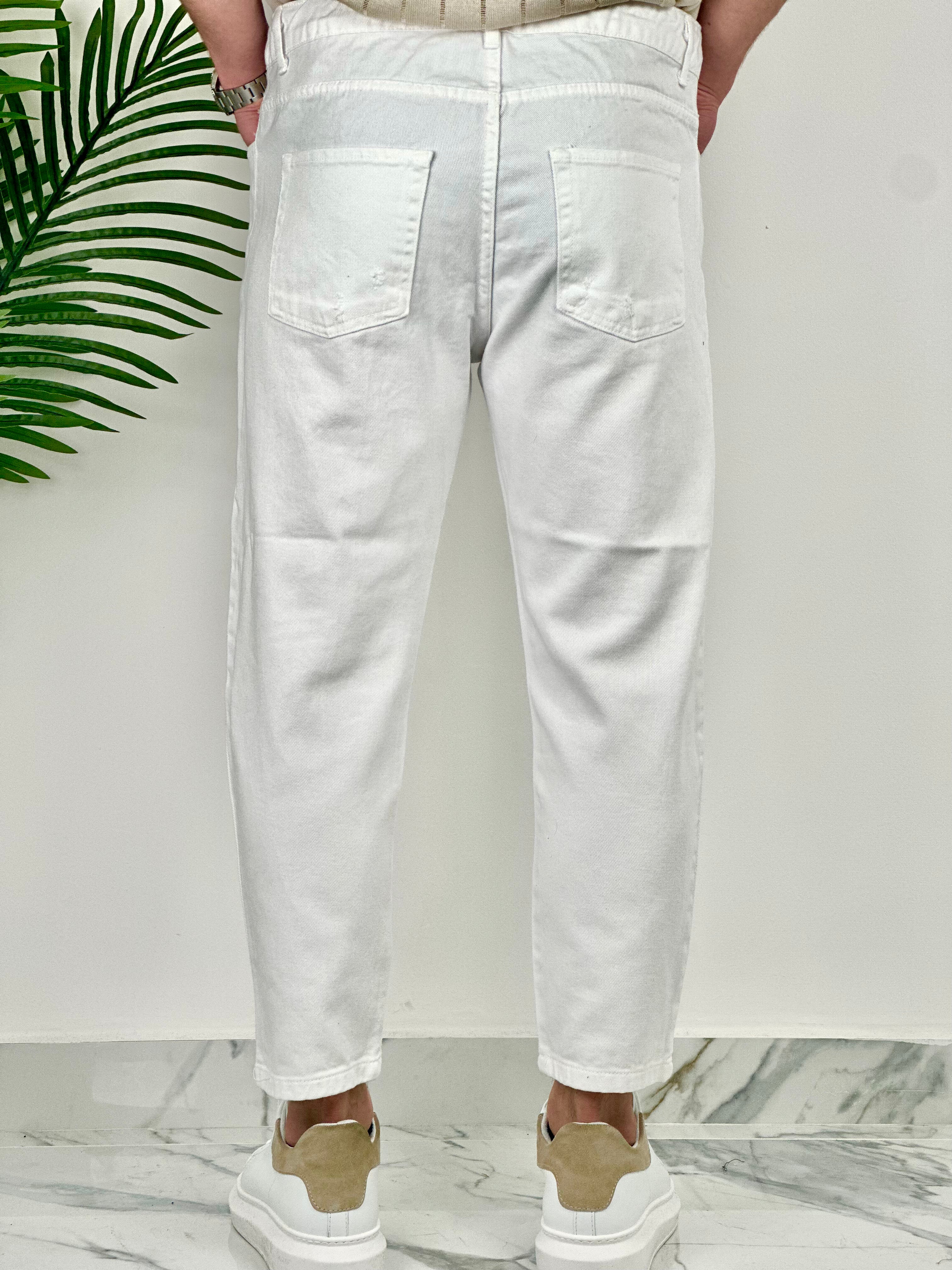 PANTALONE FIRENZE CR2379 COL.BIANCO