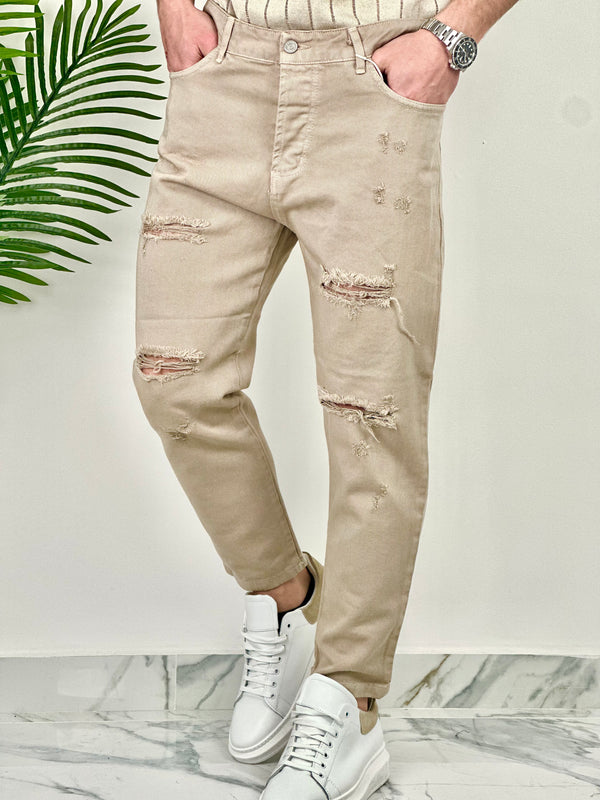 PANTALONE FIRENZE CR2379 COL.BEIGE