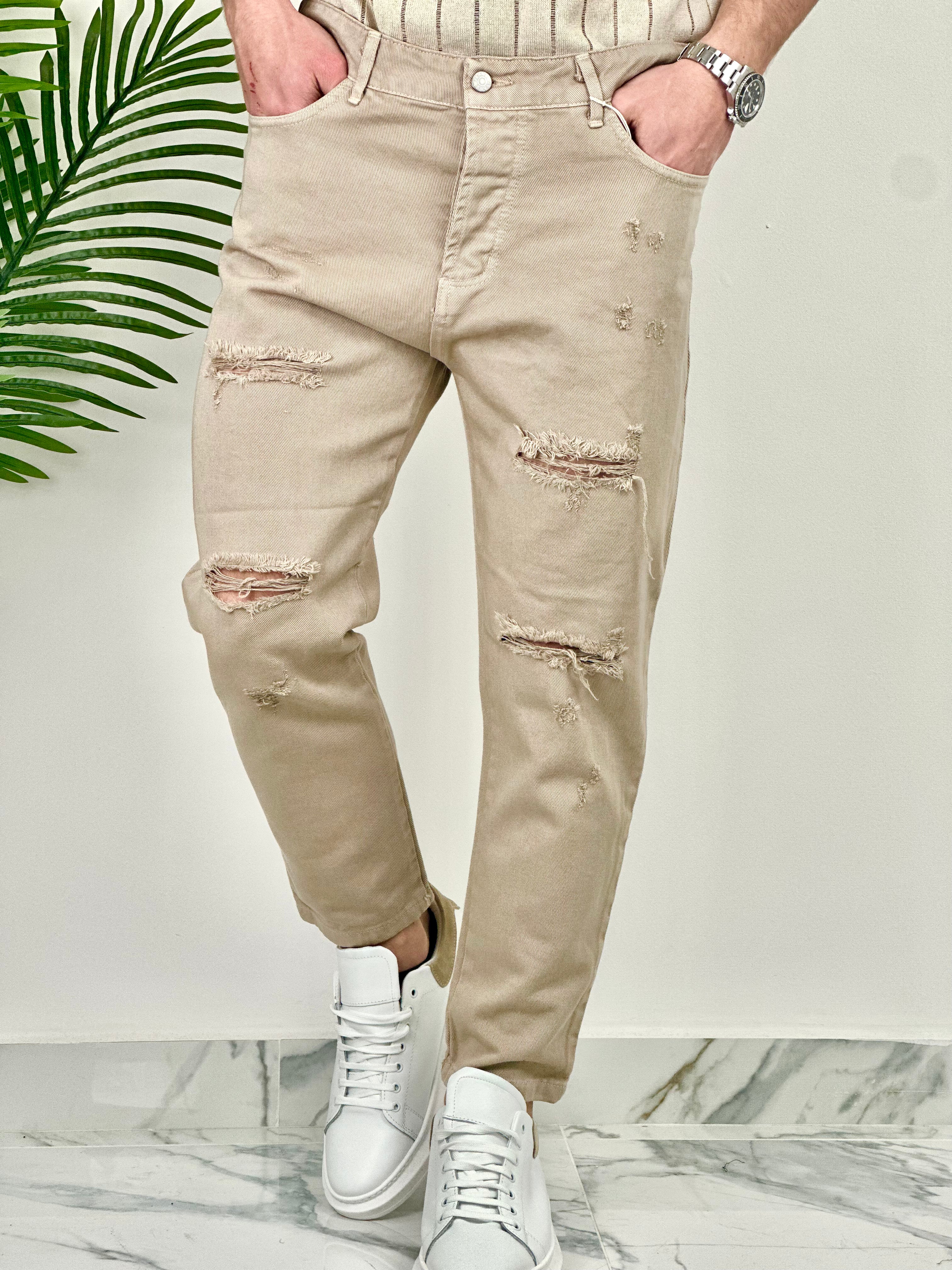 PANTALONE FIRENZE CR2379 COL.BEIGE
