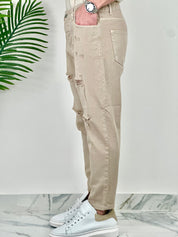 PANTALONE FIRENZE CR2379 COL.BEIGE