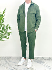 COMPLETO JAPAN - col.VERDE MILITARE
