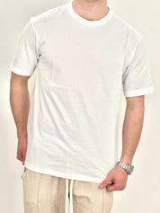 T-SHIRT BASIC OVER col.BIANCO