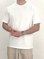 T-SHIRT BASIC OVER col.BIANCO