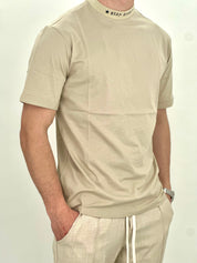 T-SHIRT STAY BRAVE col.BEIGE