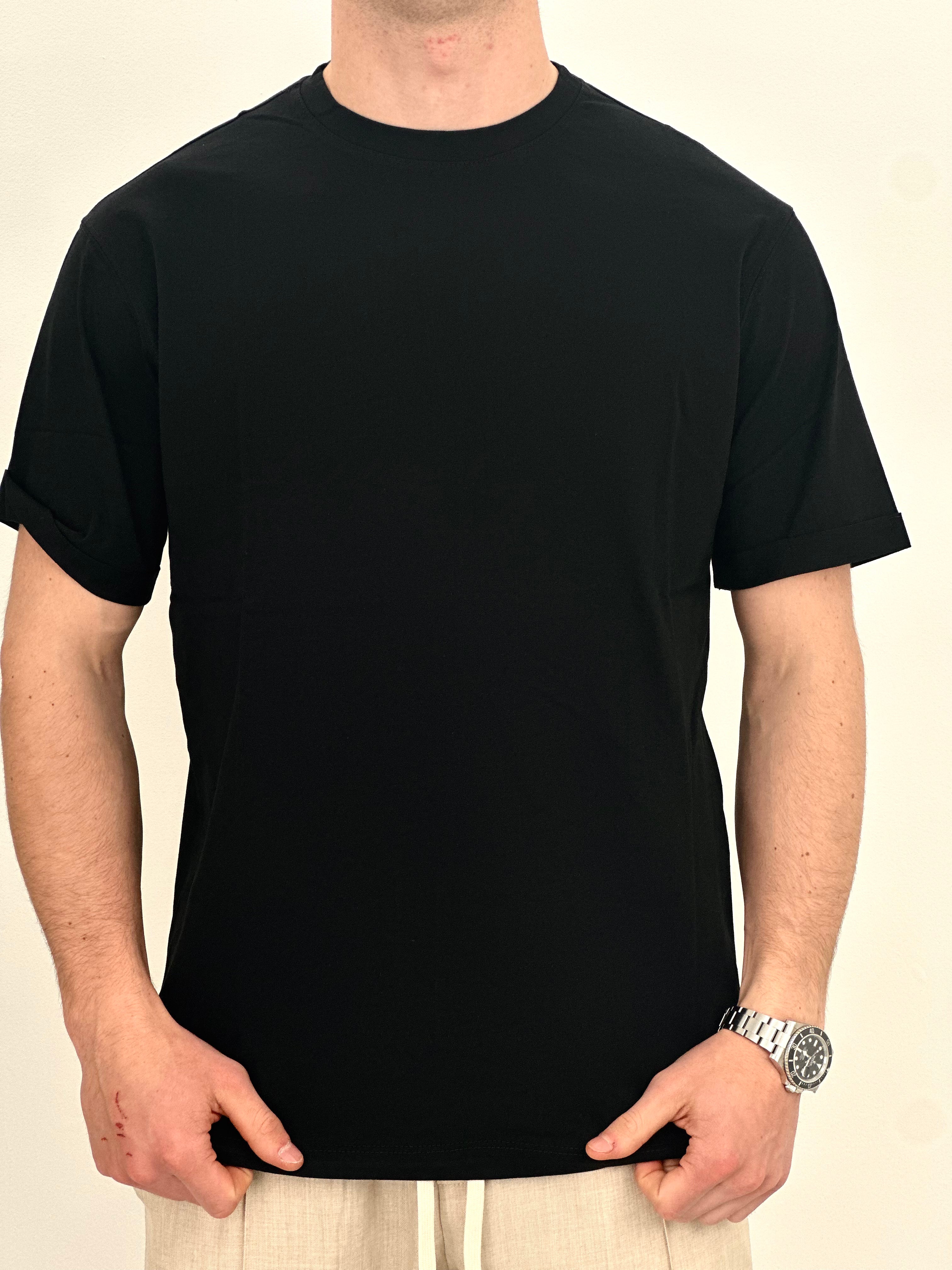 T-SHIRT BASIC OVER MFC300 col.NERO