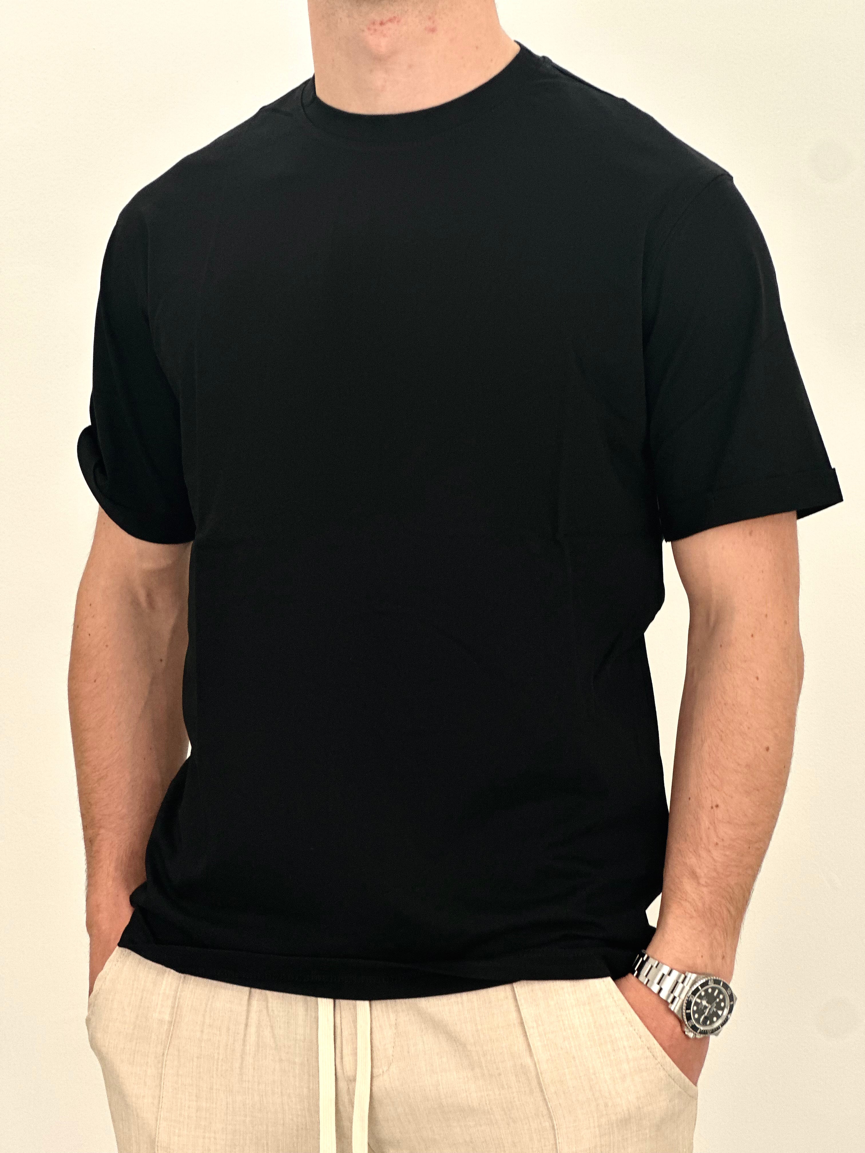T-SHIRT BASIC OVER MFC300 col.NERO