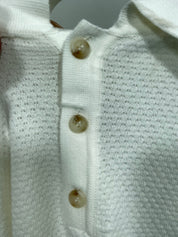 POLO SLIM MICROFANTASIA CHL9627 COL.BIANCO