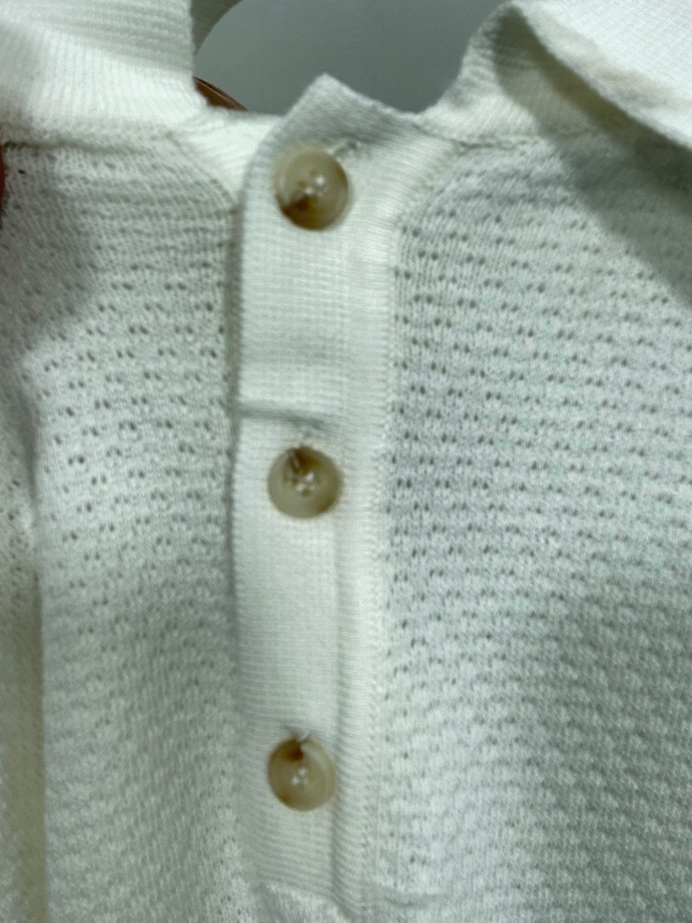 POLO SLIM MICROFANTASIA CHL9627 COL.BIANCO