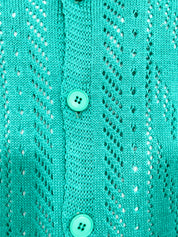 CARDIGAN TRAFORATO MU003- COL. SMERALDO