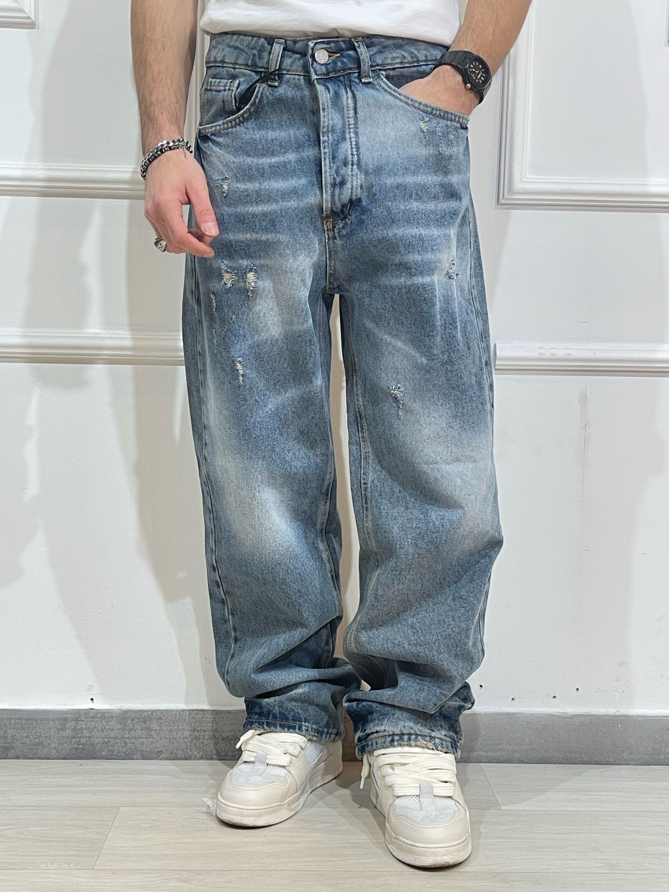 JEANS BAGGY AD3302