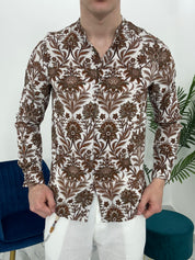 CAMICIA IN VISCOSA FANTASIA TATOO