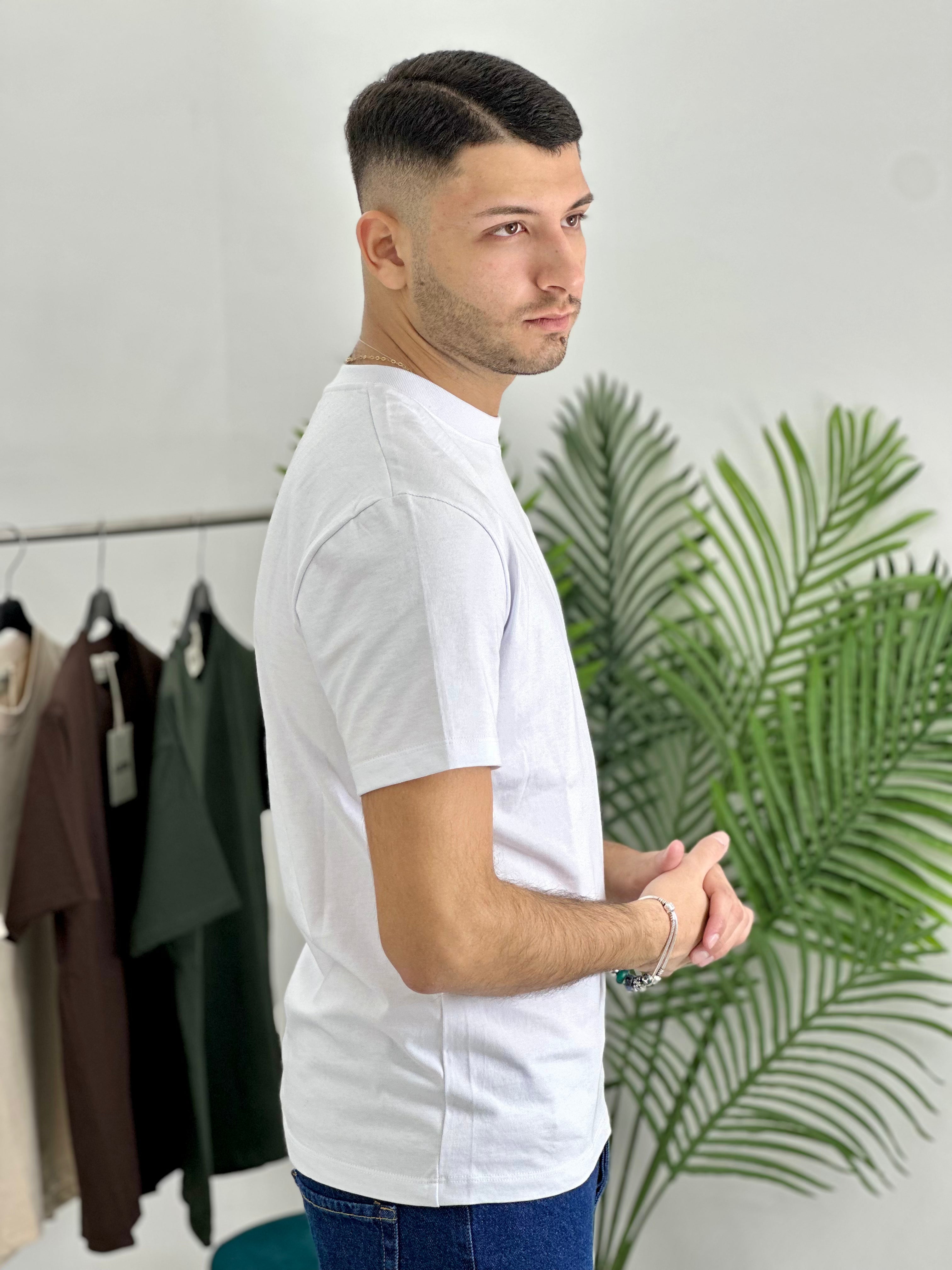 T-SHIRT MADE IN ITALY 100%COTONE