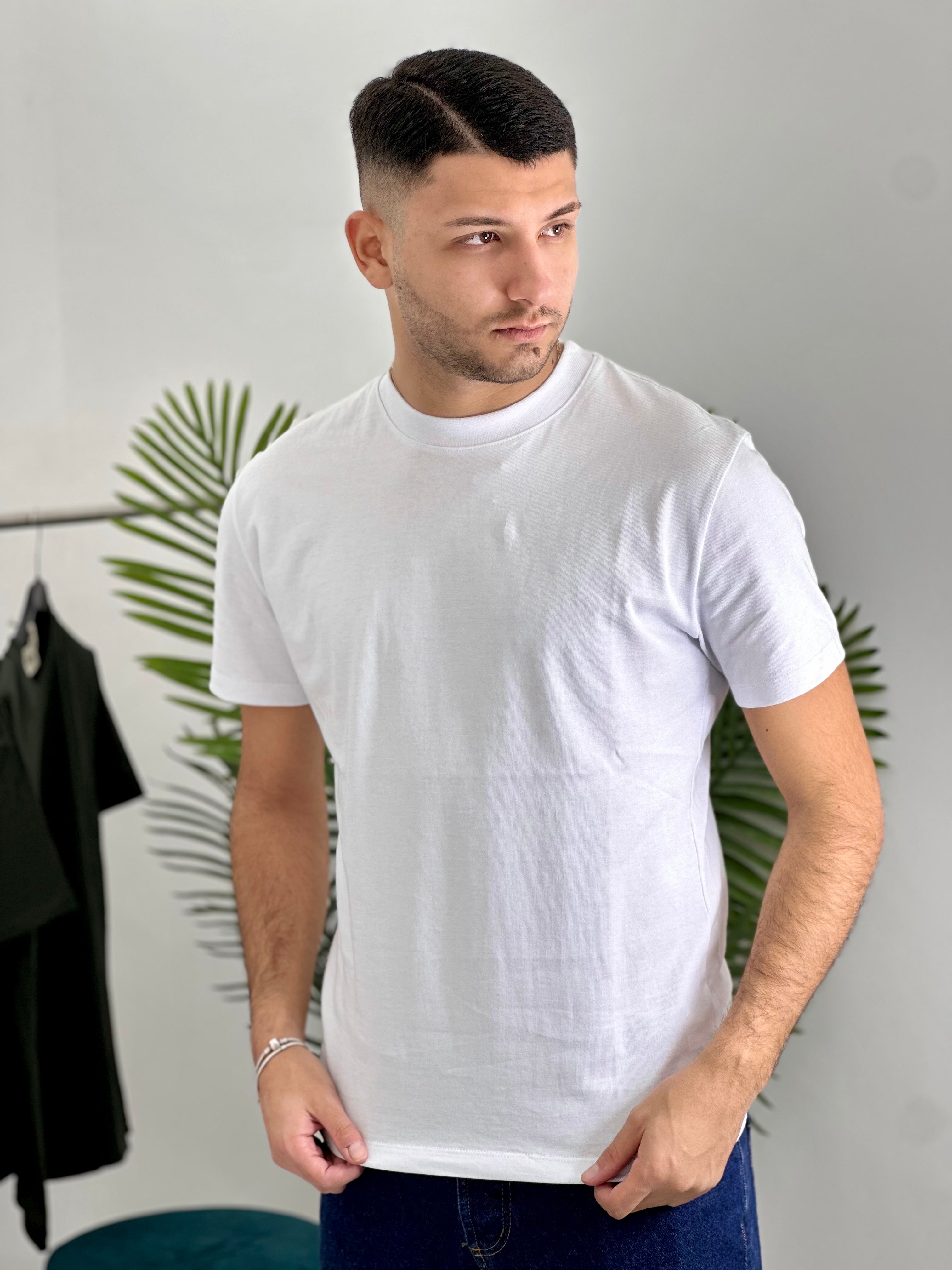 T-SHIRT MADE IN ITALY 100%COTONE