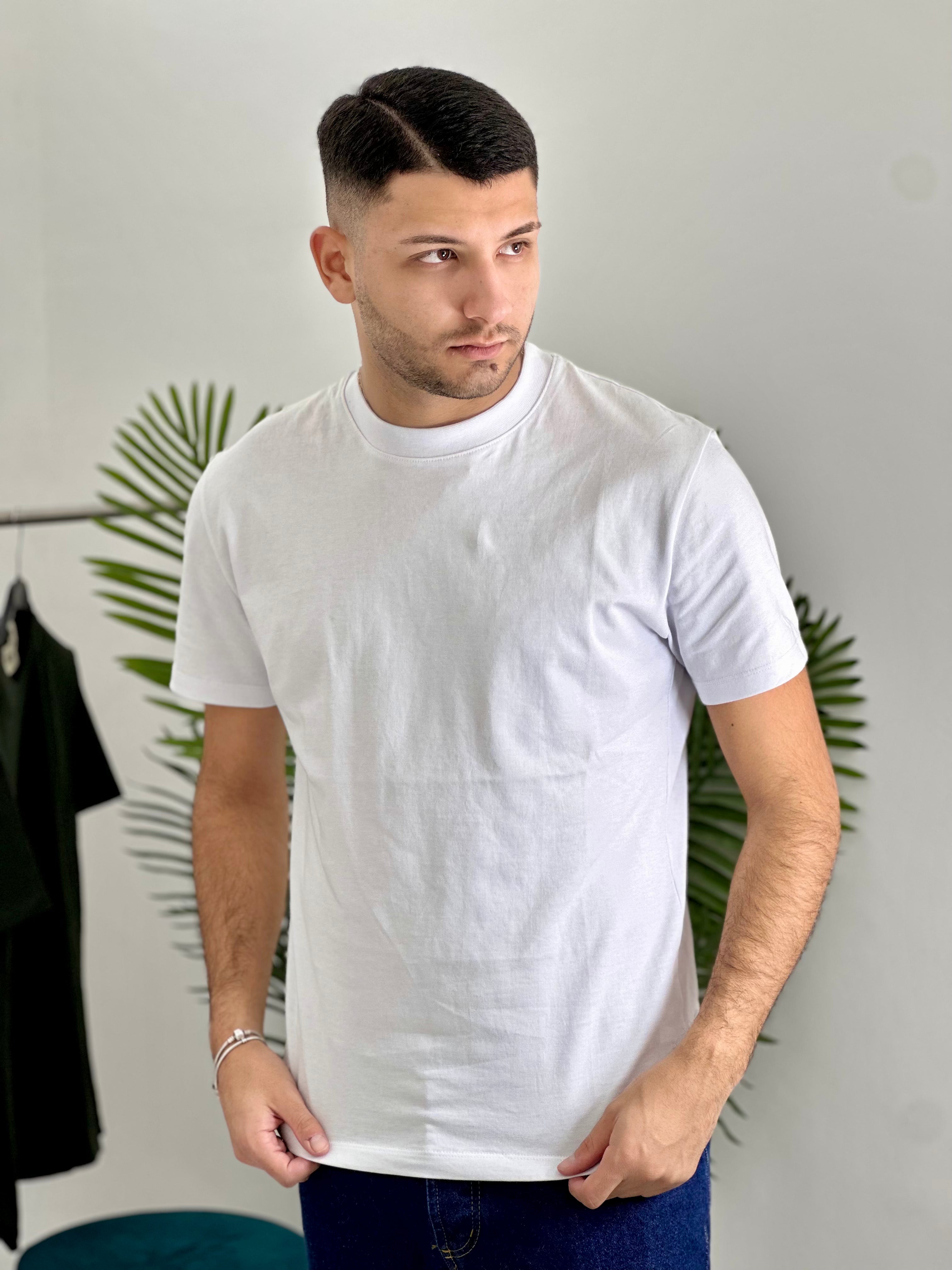 T-SHIRT MADE IN ITALY 100%COTONE