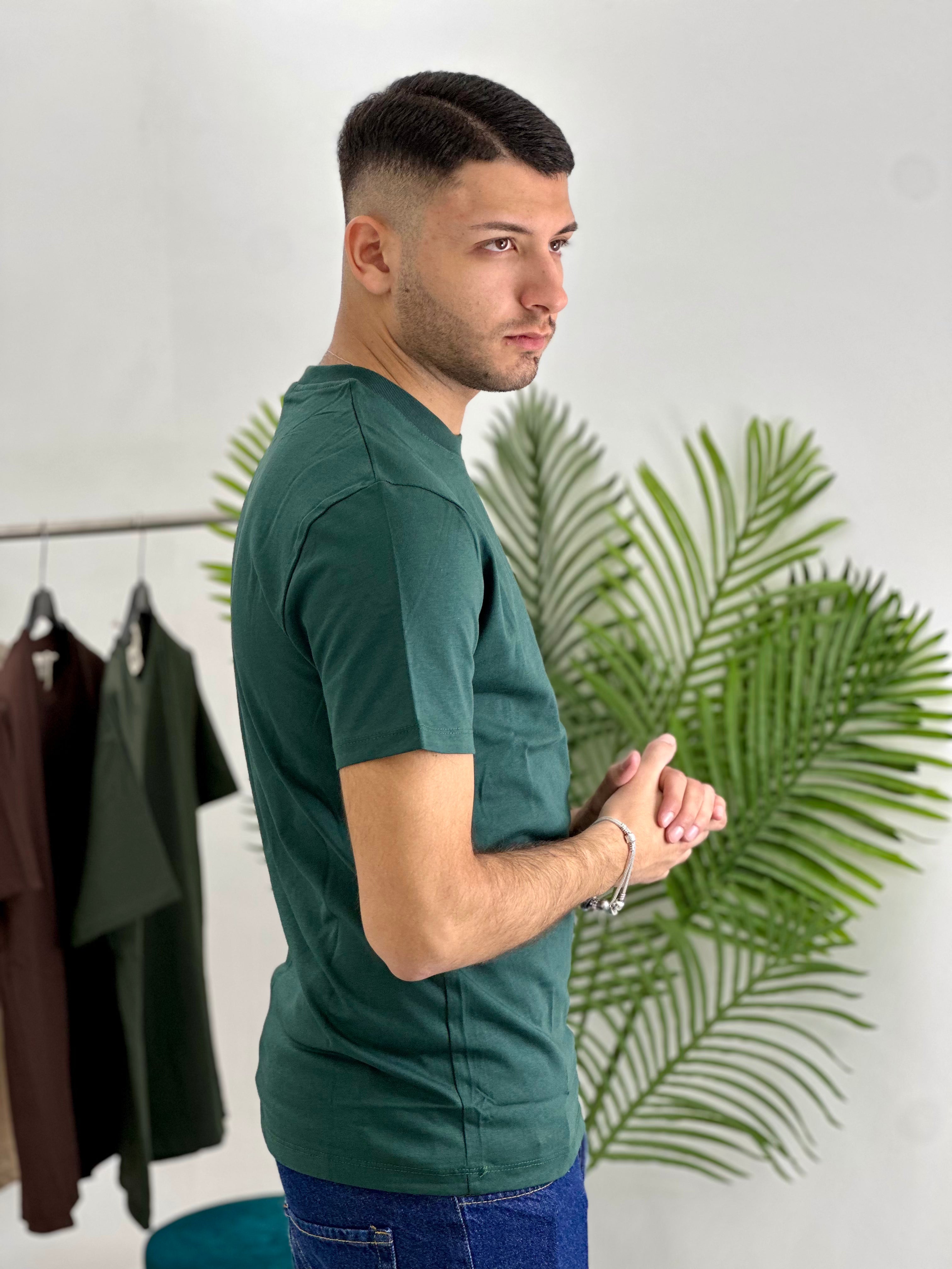 T-SHIRT MADE IN ITALY 100%COTONE