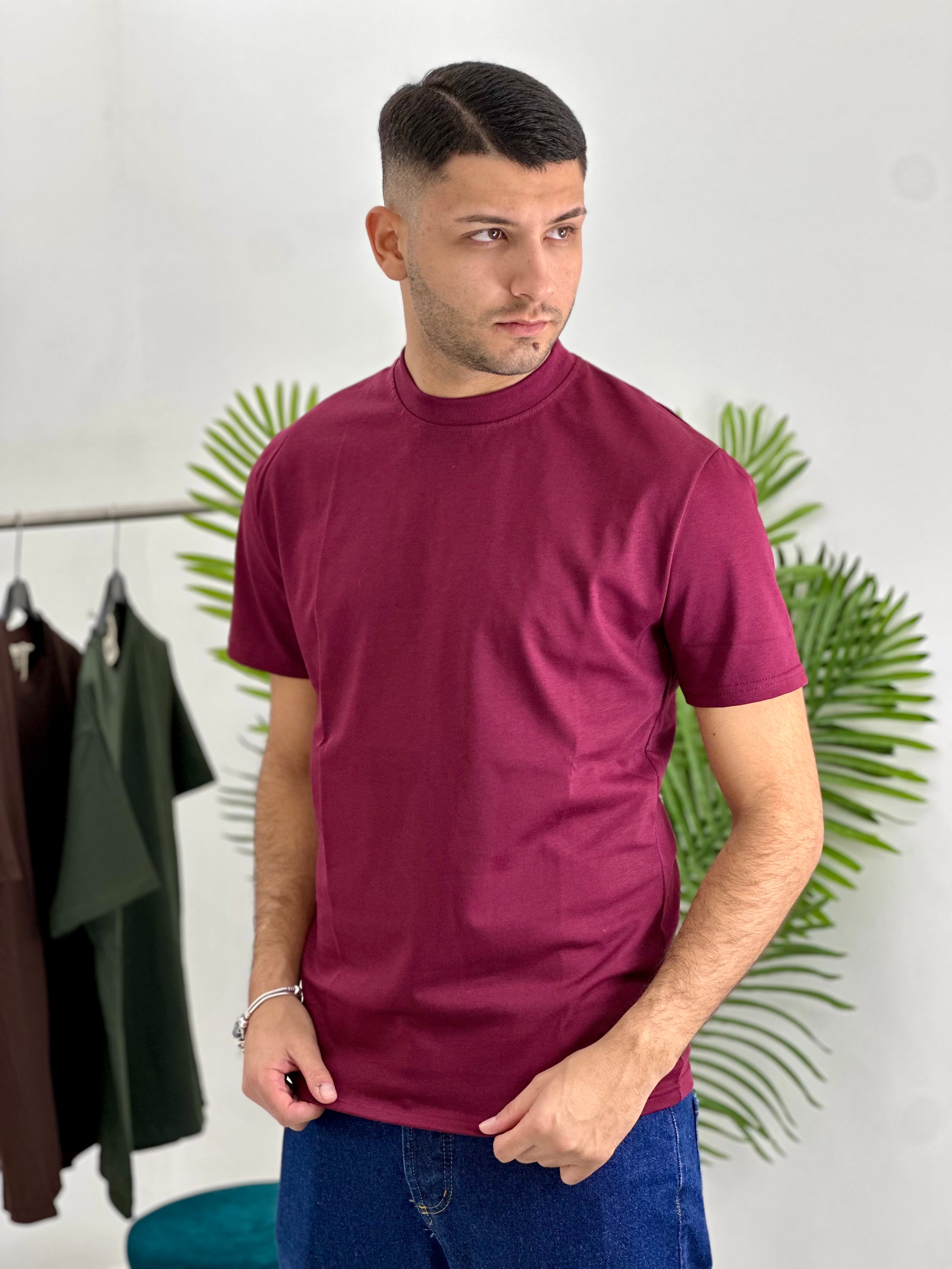 T-SHIRT MADE IN ITALY 100%COTONE