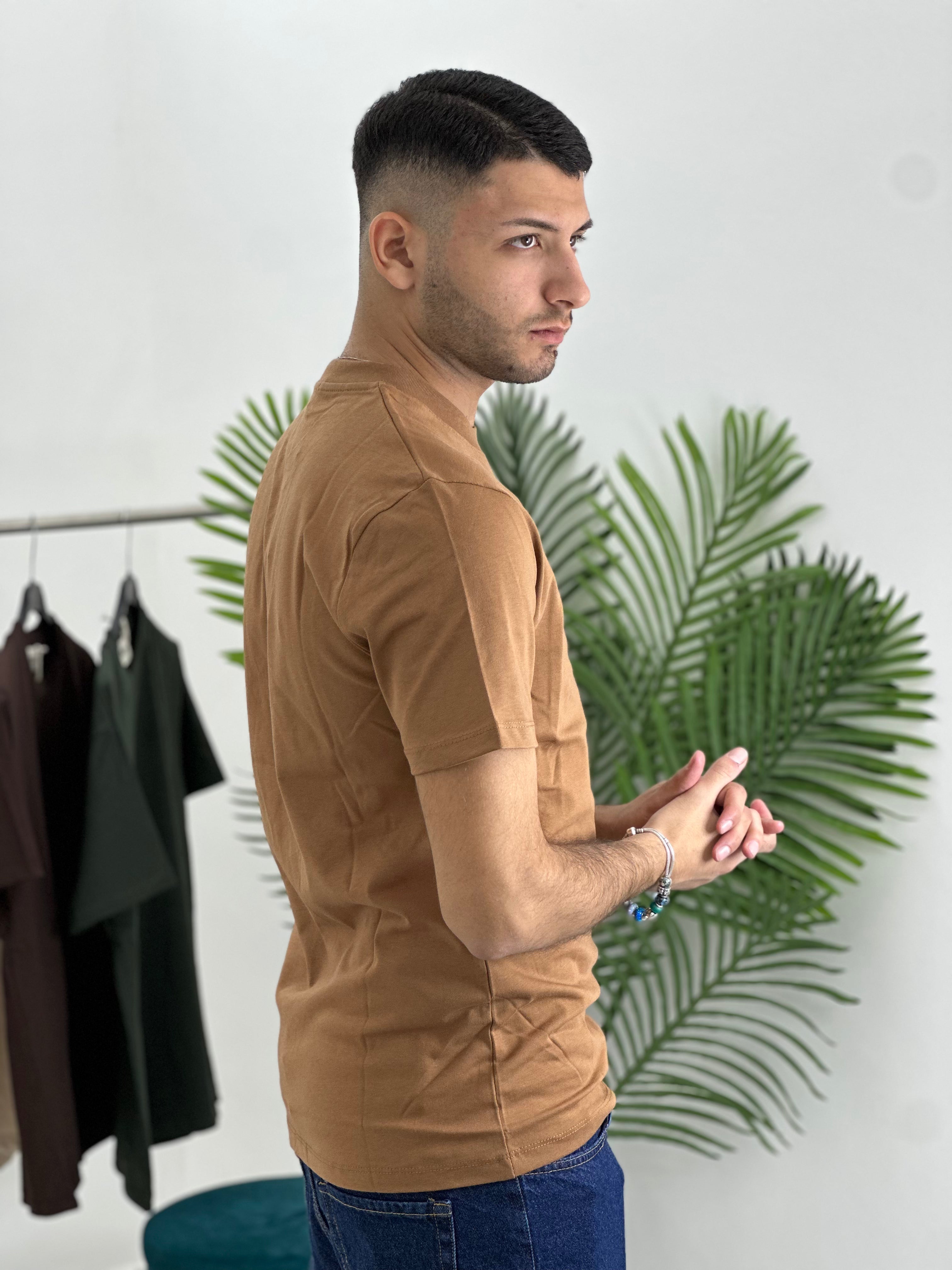 T-SHIRT MADE IN ITALY 100%COTONE