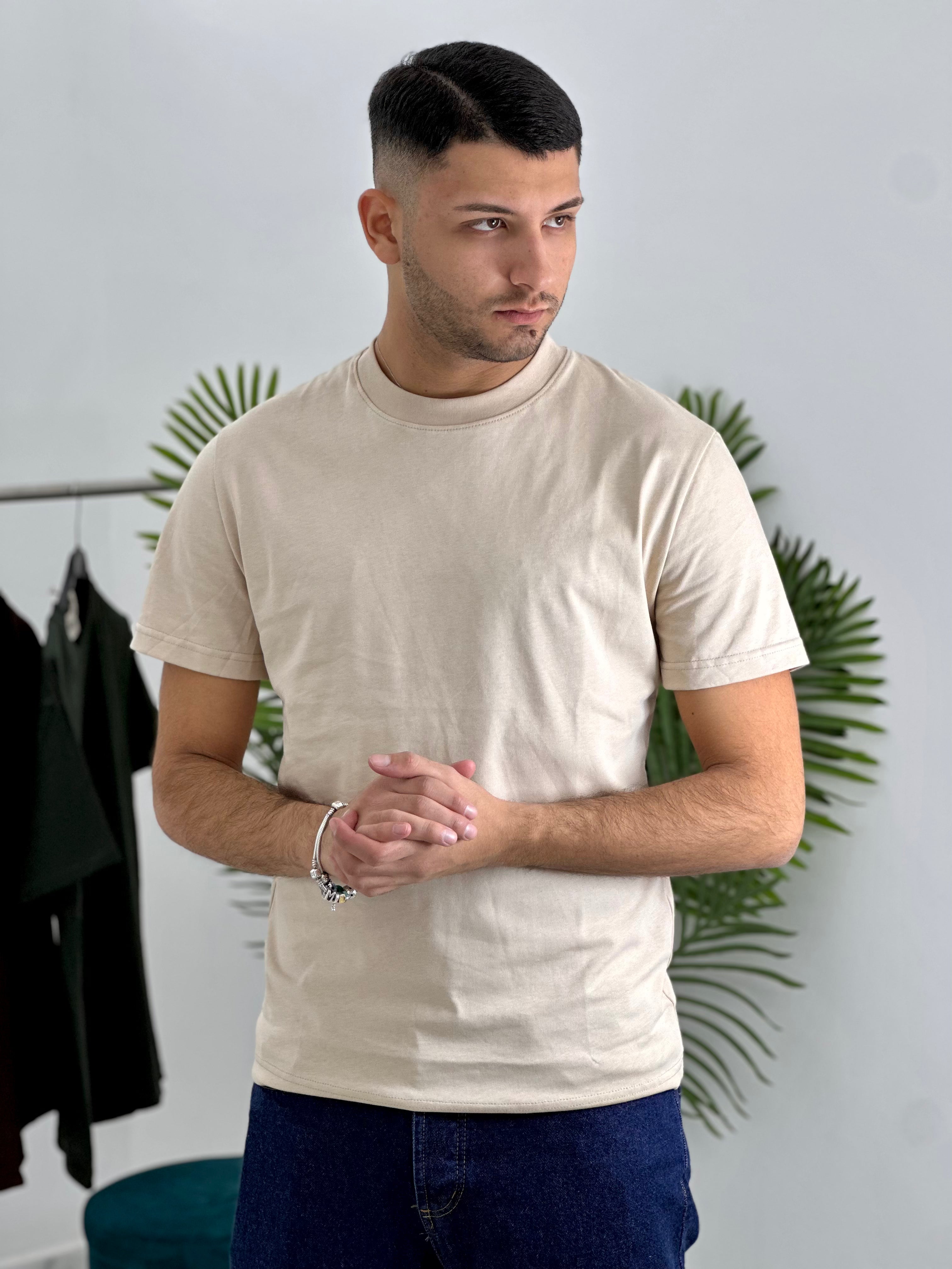 T-SHIRT MADE IN ITALY 100%COTONE