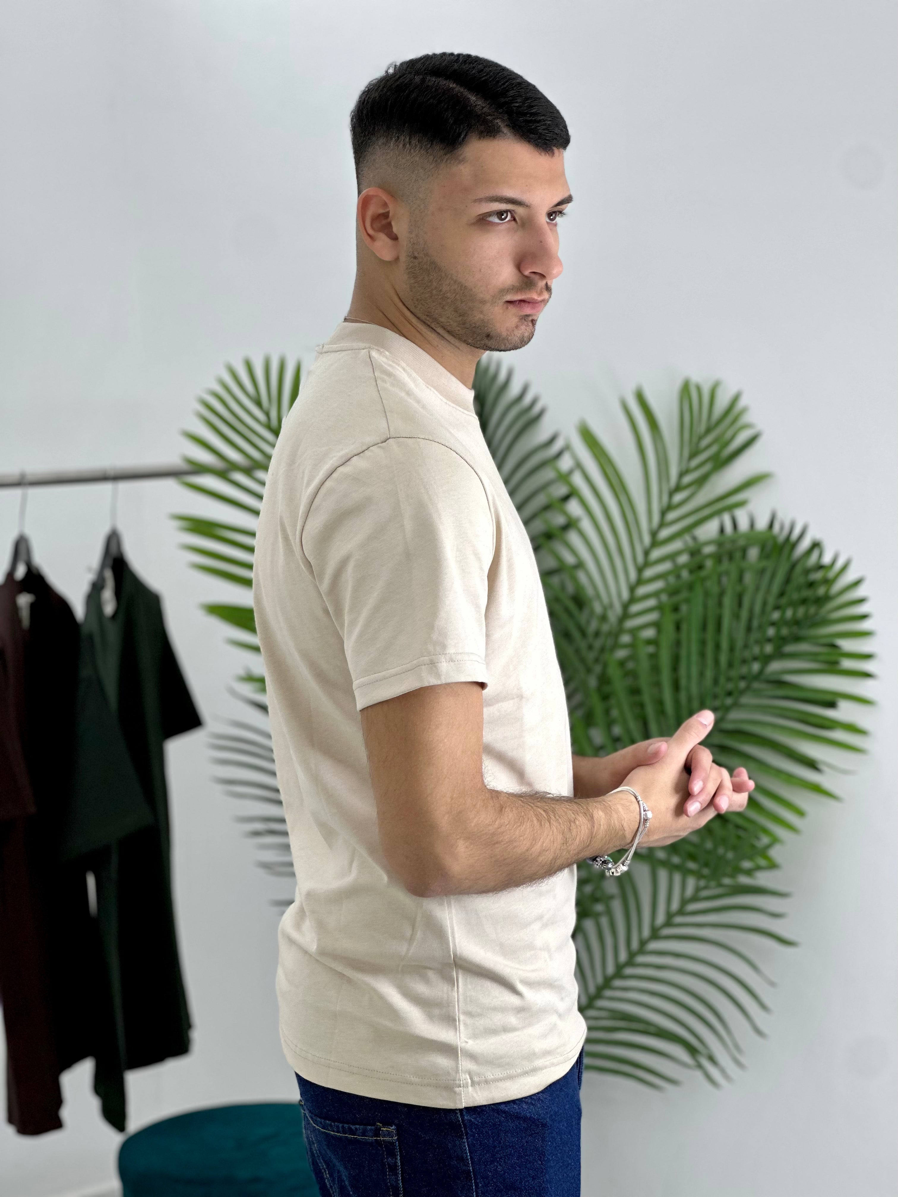 T-SHIRT MADE IN ITALY 100%COTONE