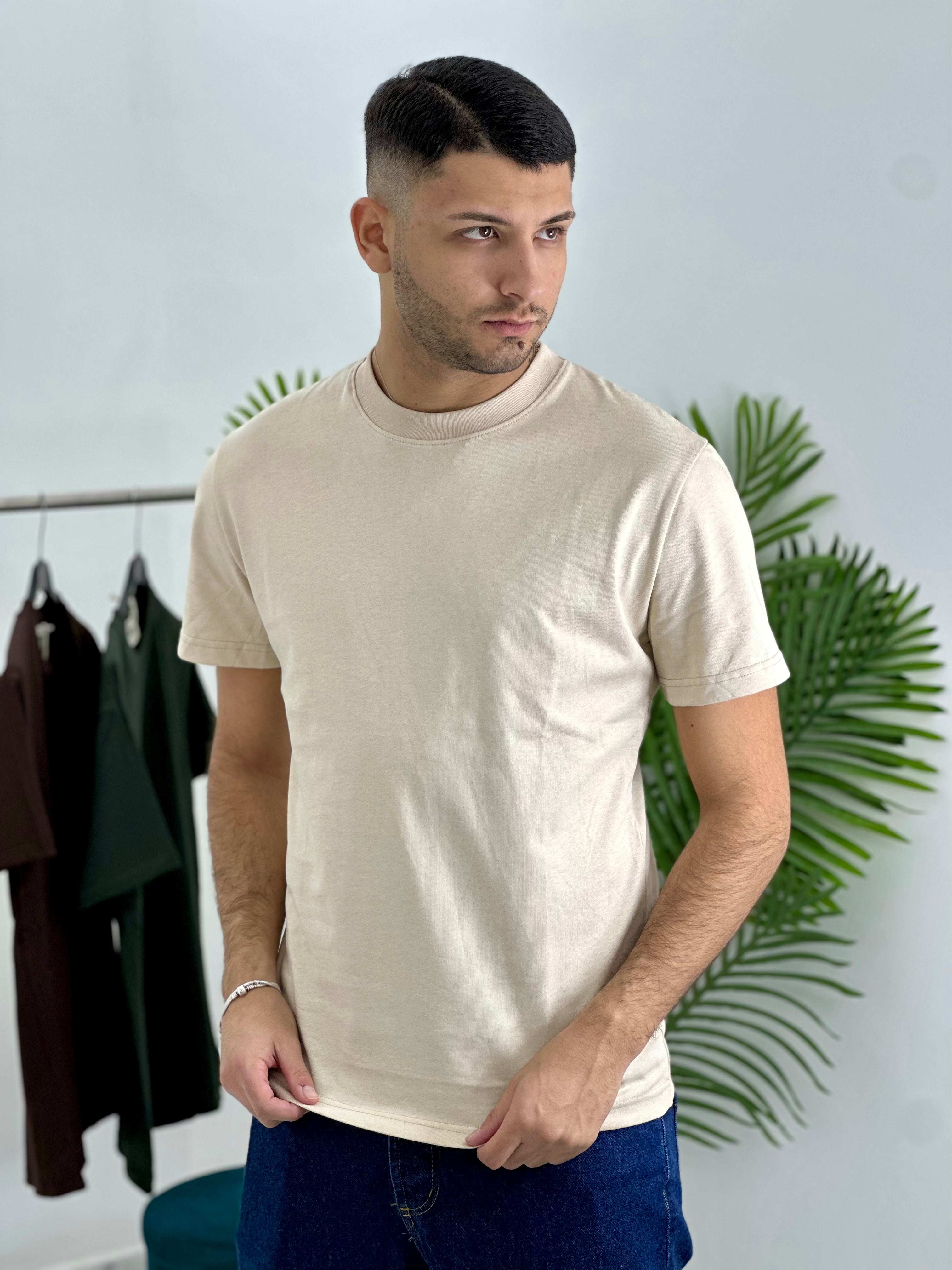 T-SHIRT MADE IN ITALY 100%COTONE