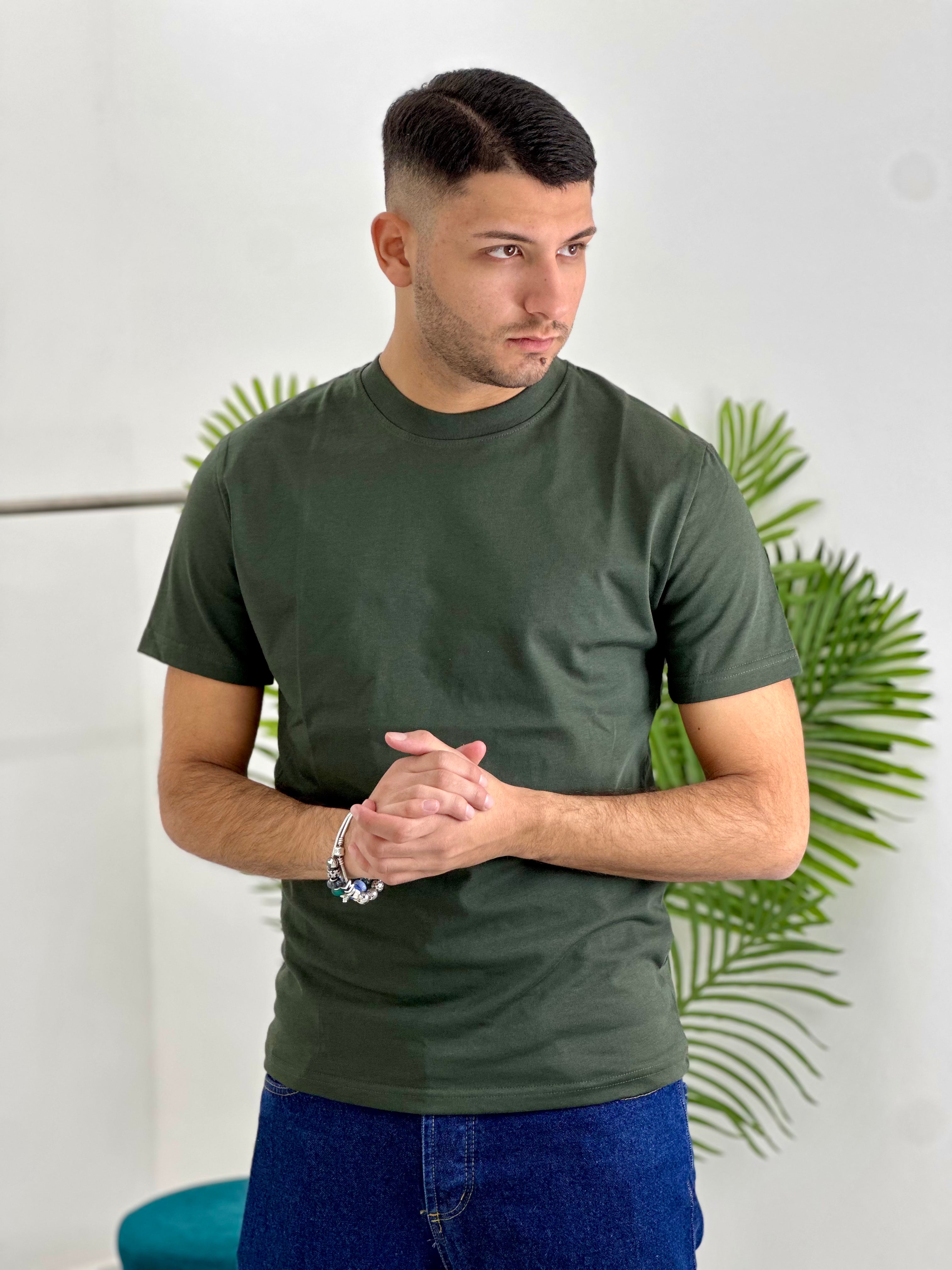 T-SHIRT MADE IN ITALY 100%COTONE