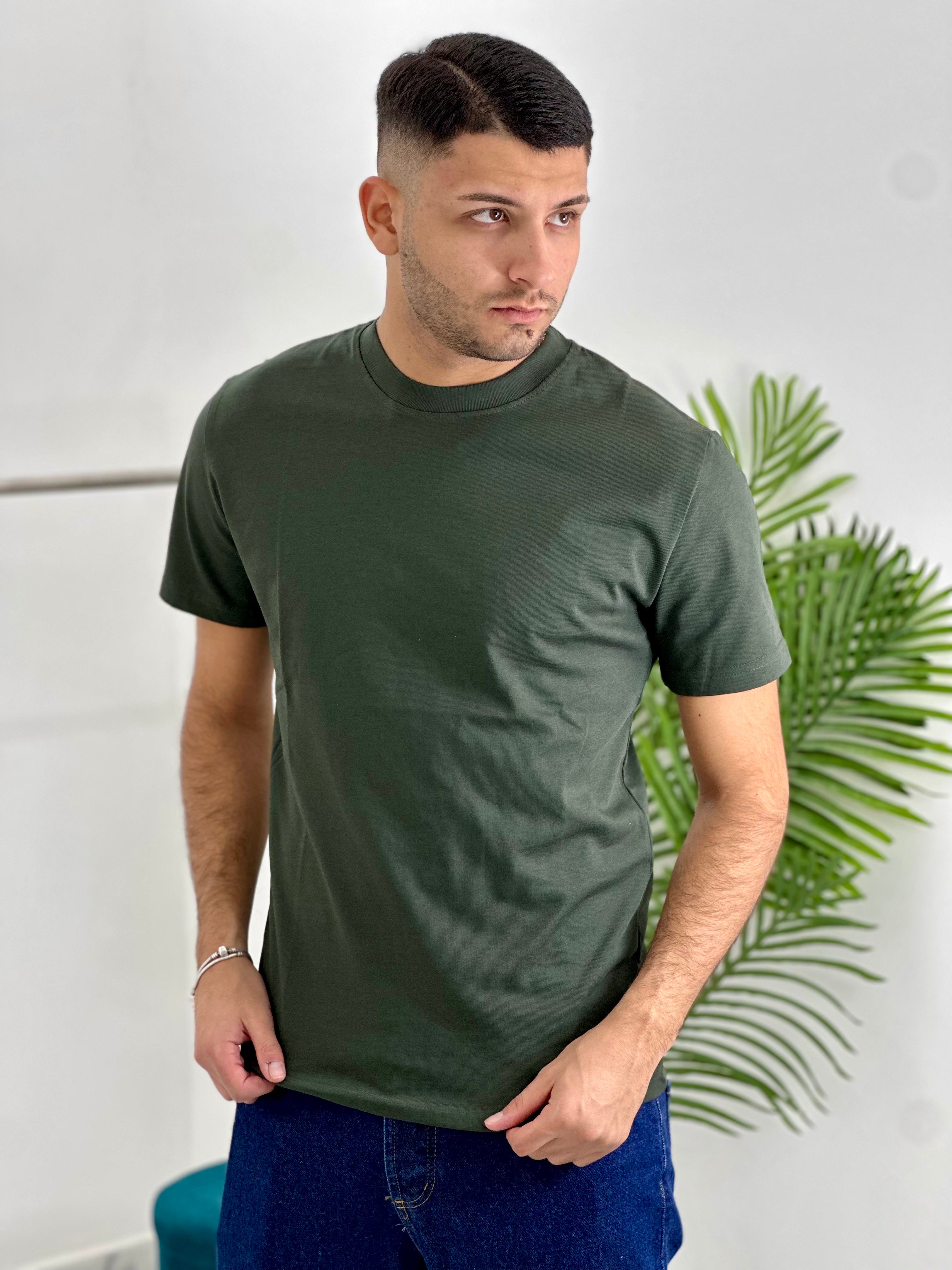 T-SHIRT MADE IN ITALY 100%COTONE