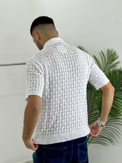 POLO SCOLLATA LAVORATA