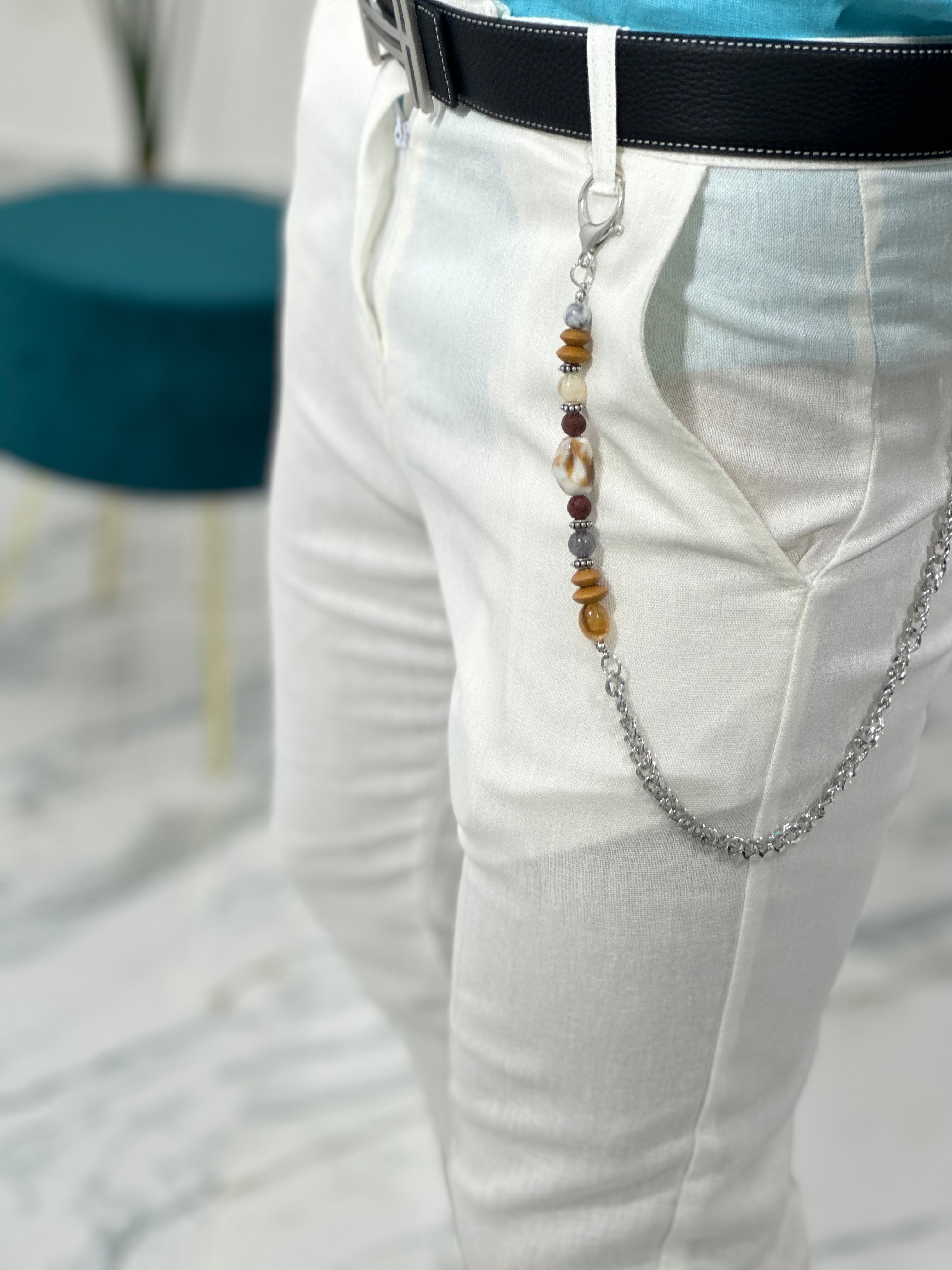 PANTALONE IN LINO col.BIANCO PU2124