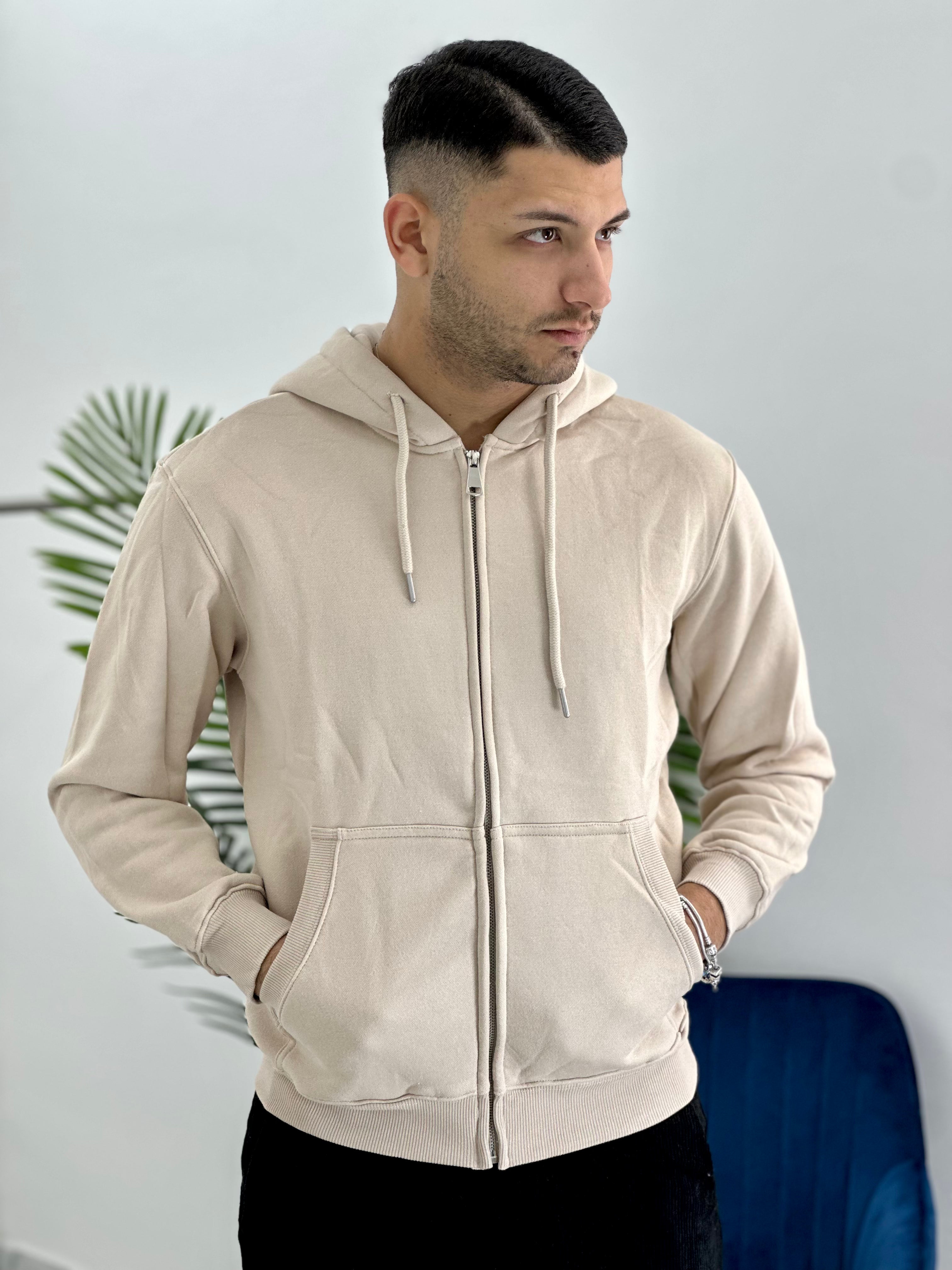 FELPA CON ZIP BF0027